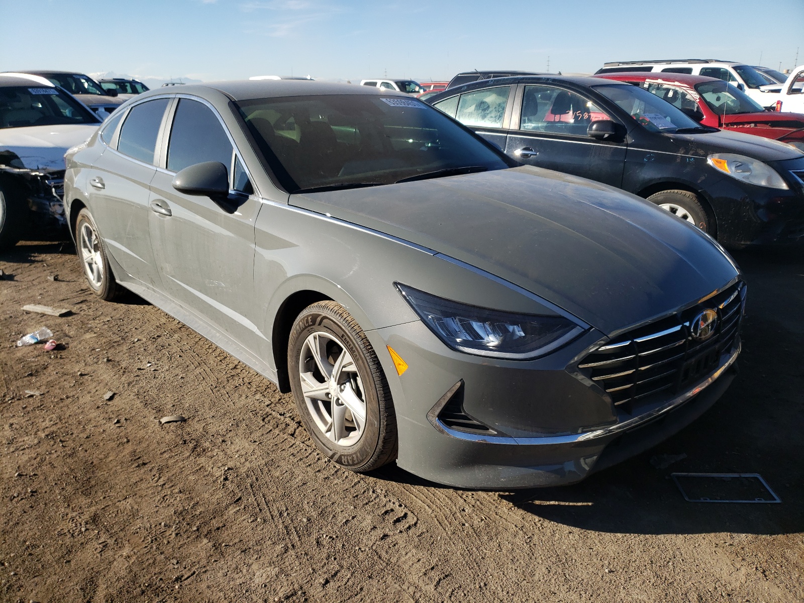 HYUNDAI SONATA SE 2020 with VIN 5NPEG4JA2LH050633 - Photo from auction
