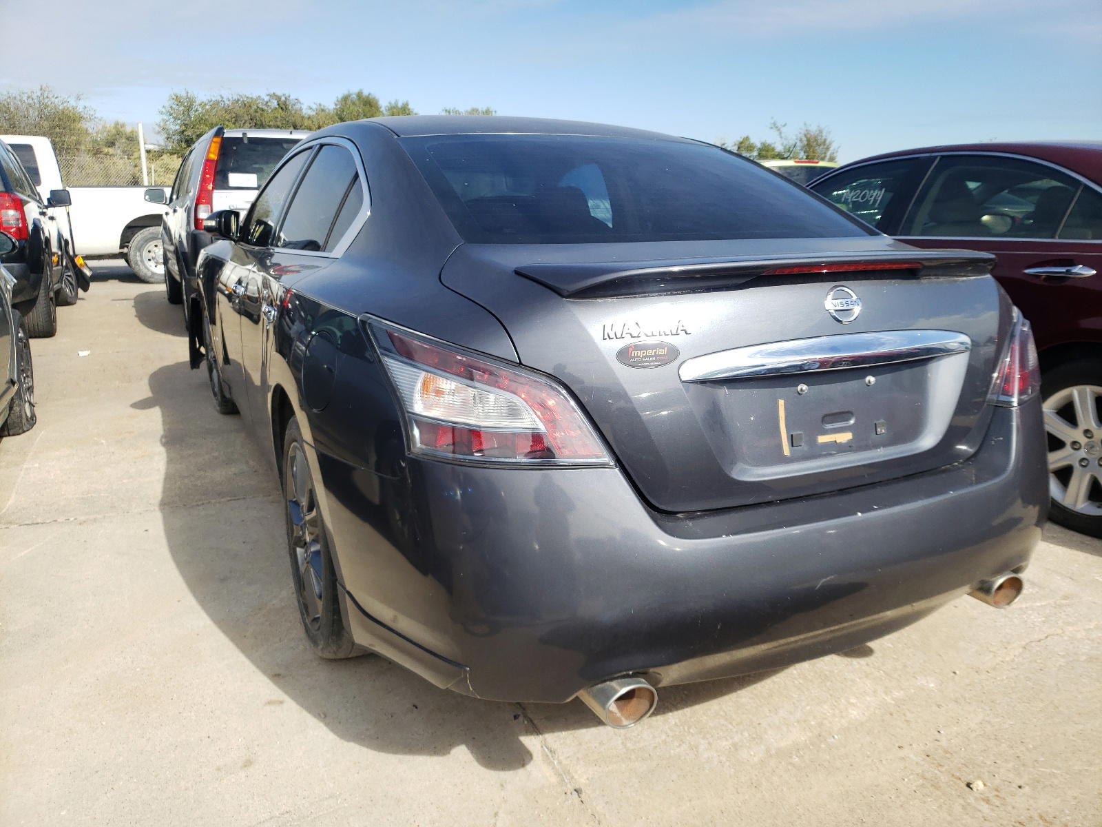 Photo 3 from auction – 2012 NISSAN MAXIMA S with VIN 1N4AA5AP5CC813840