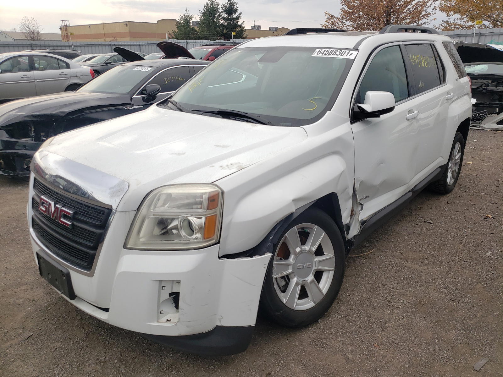 Photo 2 from auction – 2012 GMC TERRAIN SL with VIN 2GKFLVEK4C6396944