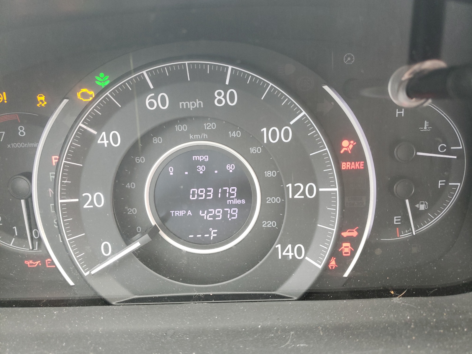 Photo 8 from auction – 2016 HONDA CR-V SE with VIN 2HKRM3H42GH542508