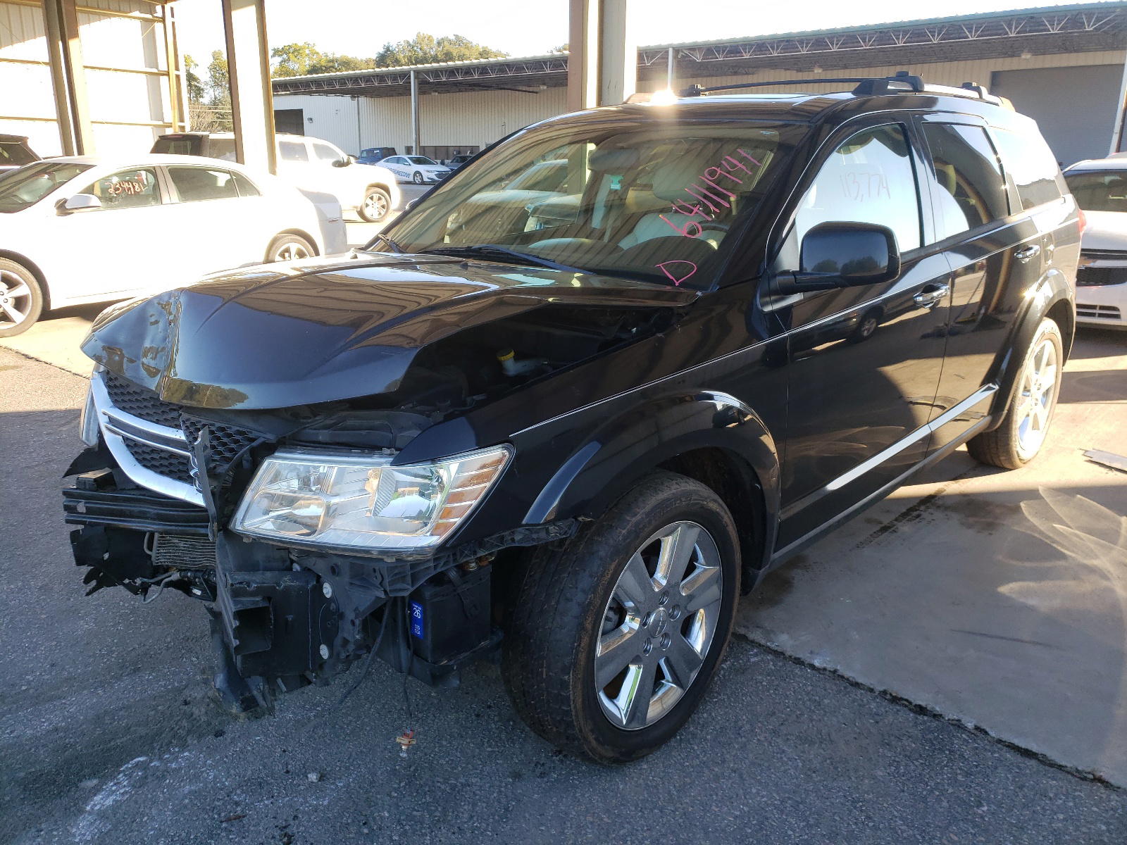 Photo 2 from auction – 2012 DODGE JOURNEY CR with VIN 3C4PDDDG7CT181526