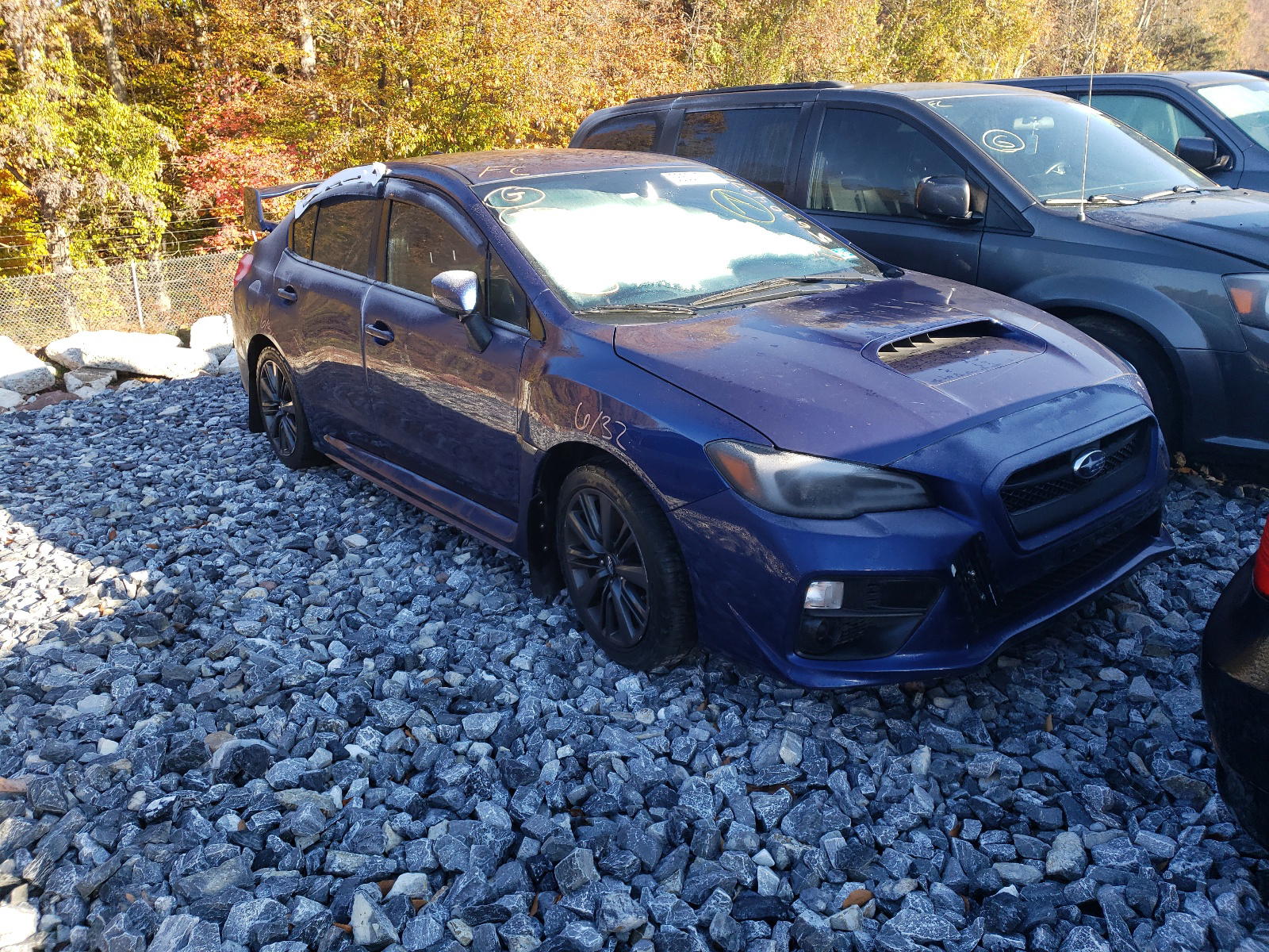 SUBARU WRX 2016 with VIN JF1VA1B69G9806358 - Photo from auction