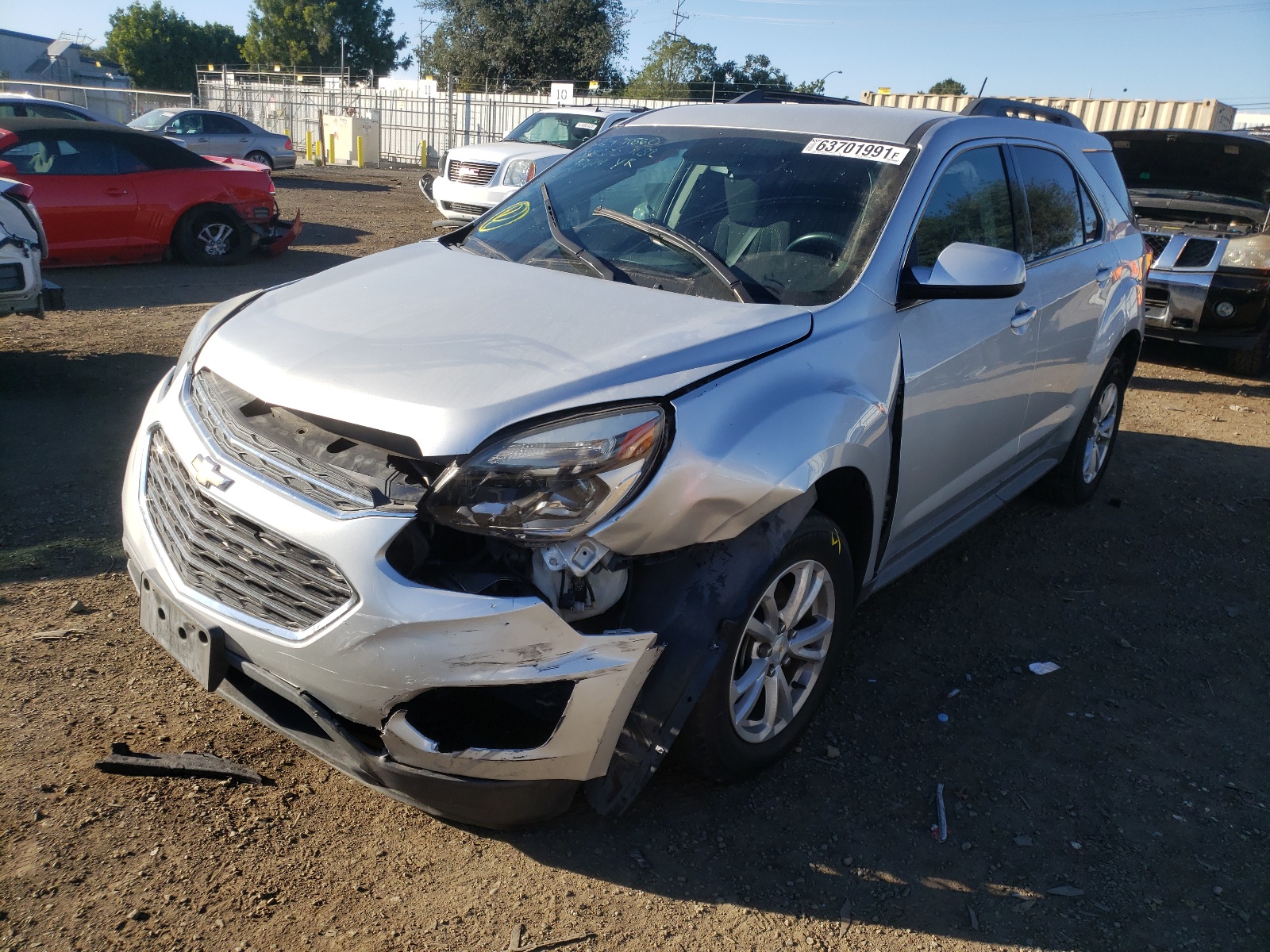 Photo 2 from auction – 2017 CHEVROLET EQUINOX LT with VIN 2GNALCEK5H1513114