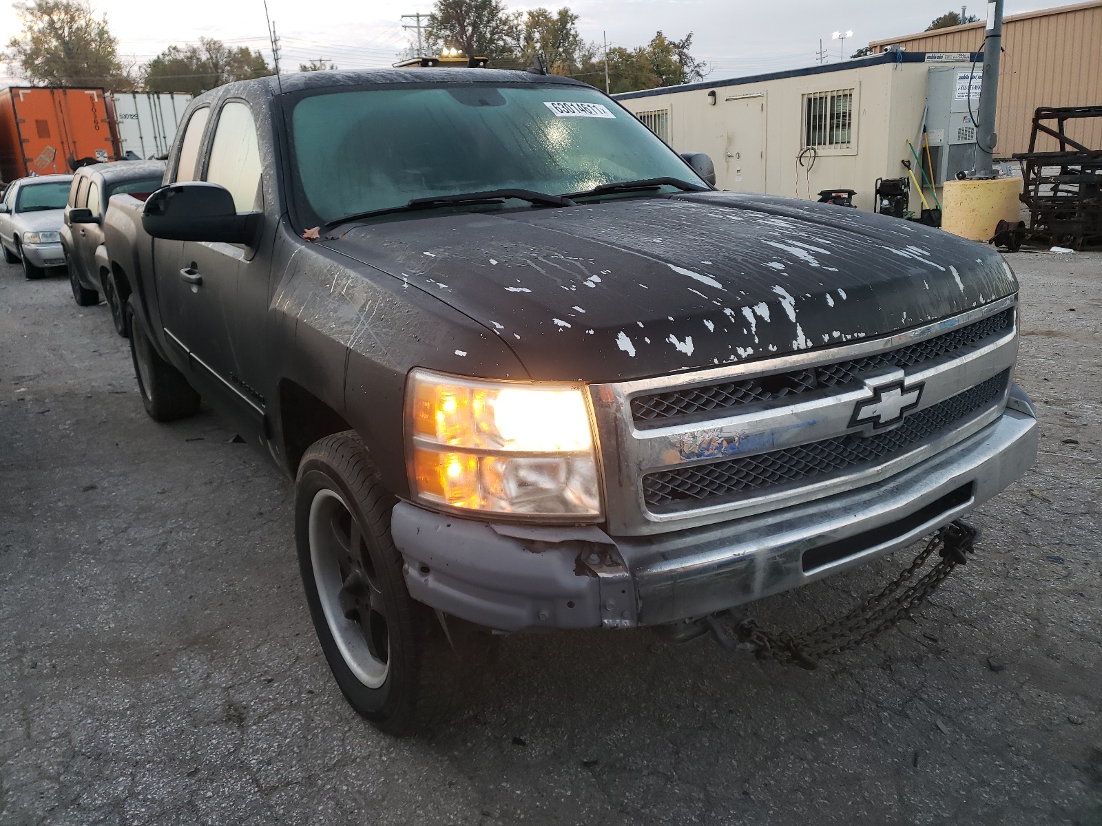 CHEVROLET SILVERADO 2011 with VIN 1GCRKSE37BZ184772 - Photo from auction
