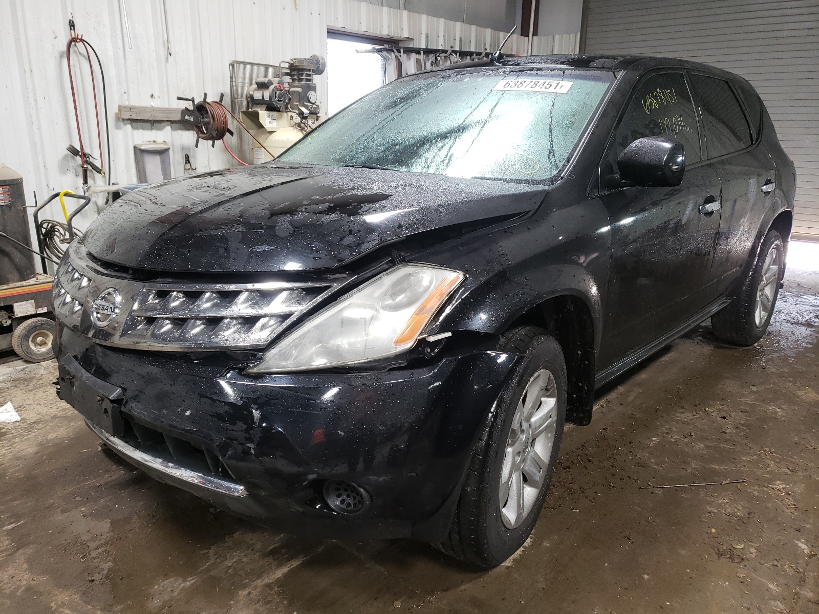 Photo 2 from auction – 2007 NISSAN MURANO SL with VIN JN8AZ08TX7W523627