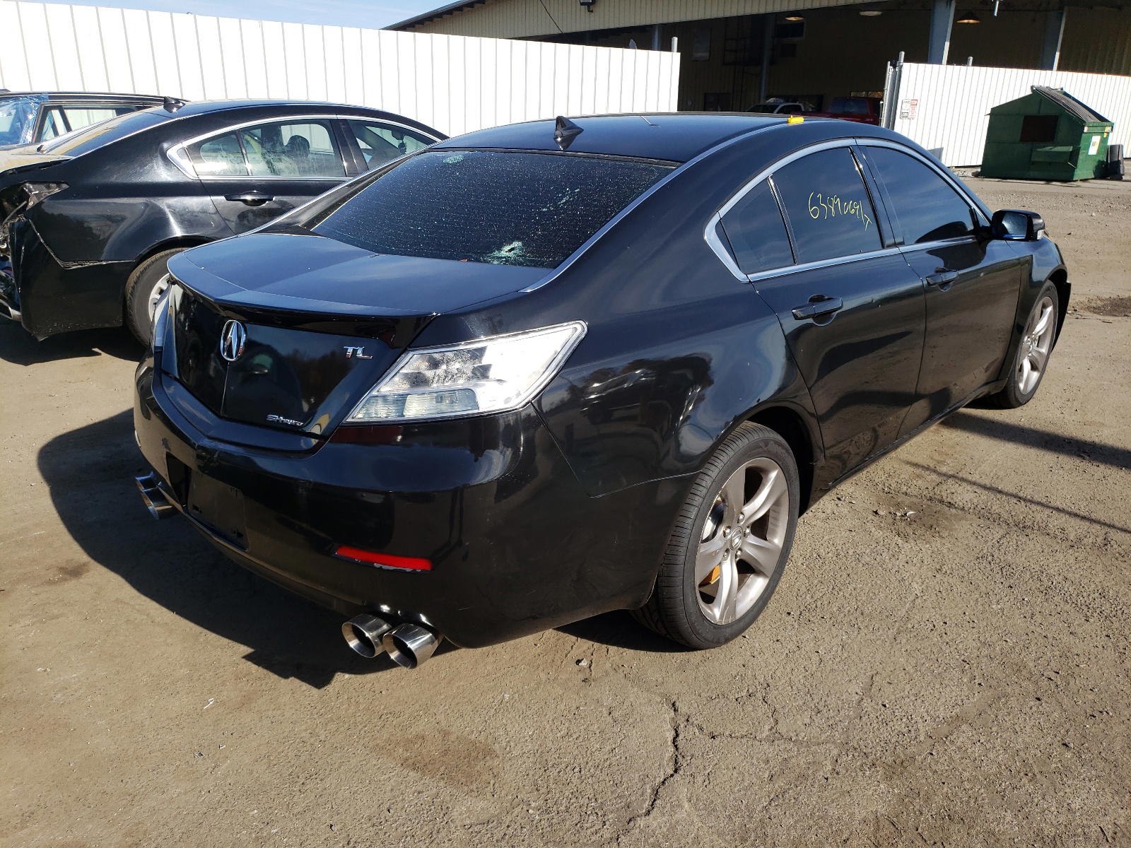 Photo 4 from auction – 2014 ACURA TL TECH with VIN 19UUA9F55EA001430