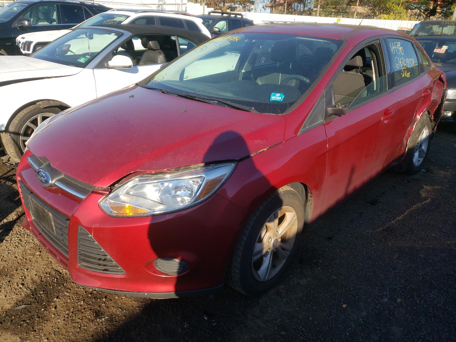 Photo 2 from auction – 2014 FORD FOCUS SE with VIN 1FADP3F25EL386093