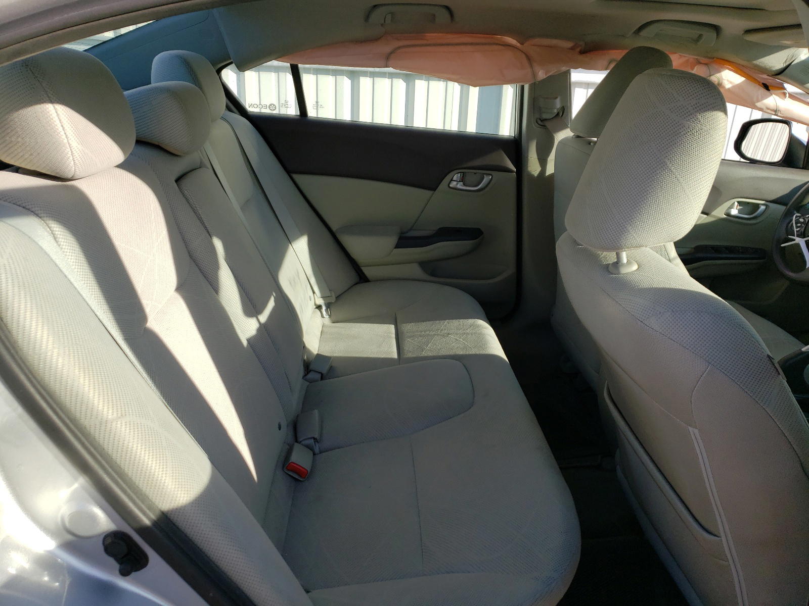 Photo 6 from auction – 2012 HONDA CIVIC EX with VIN 2HGFB2F88CH547449