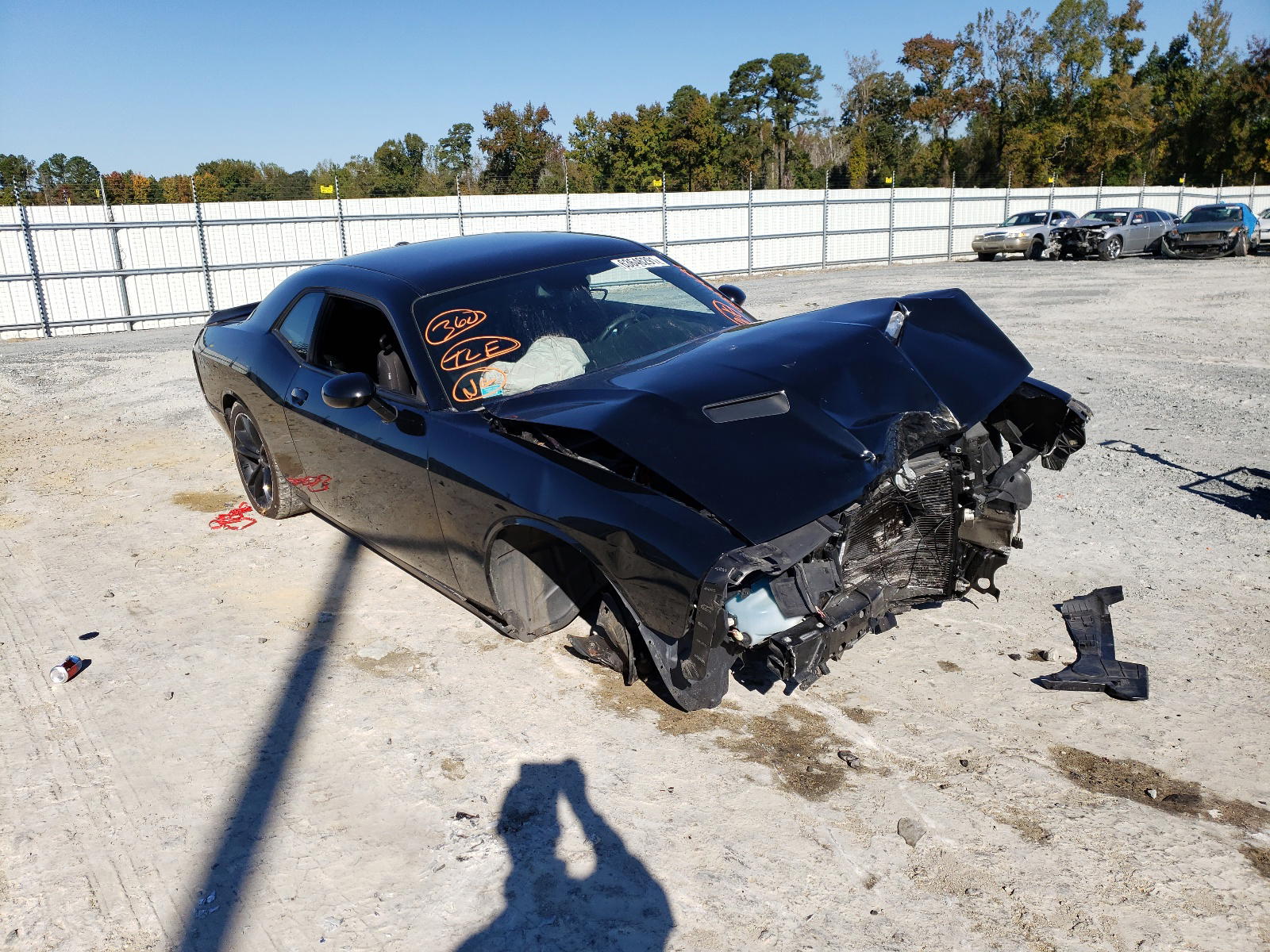 DODGE CHALLENGER 2018 with VIN 2C3CDZAG1JH155403 - Photo from auction