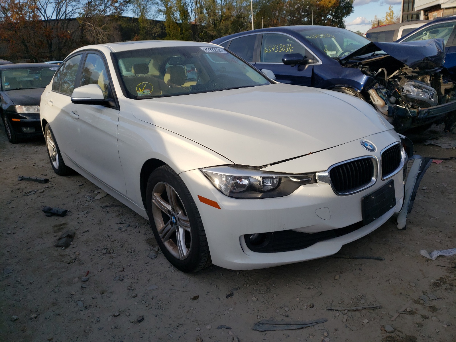 BMW 320 I XDRI 2013 with VIN WBA3C3C53DF982653 - Photo from auction