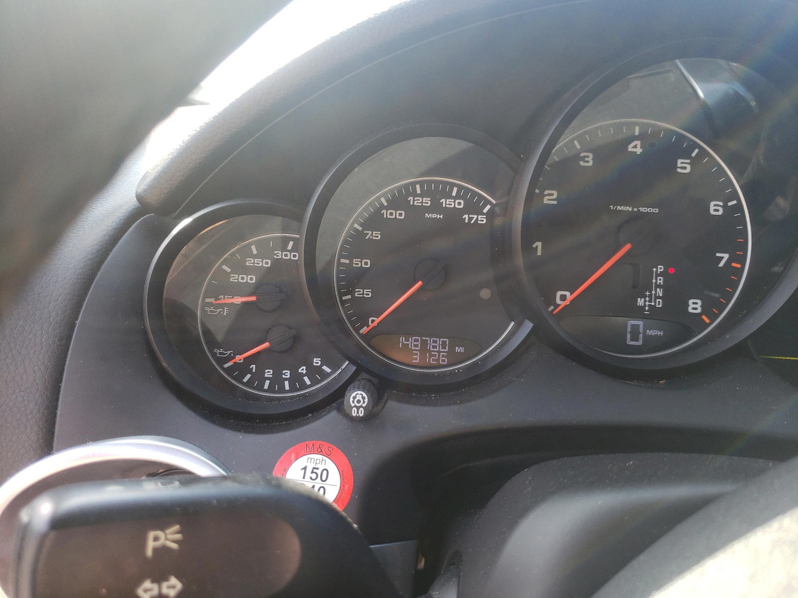 Photo 8 from auction – 2013 PORSCHE CAYENNE with VIN WP1AA2A23DLA03877