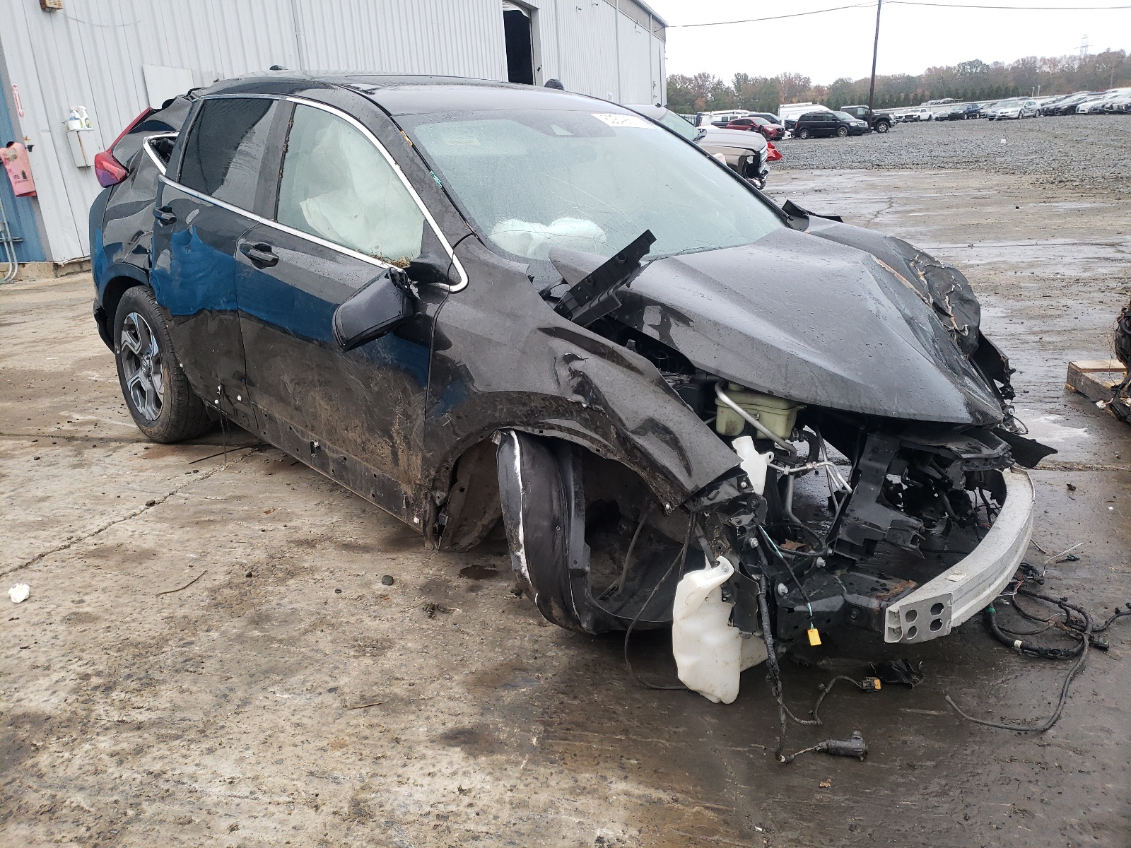 Photo 1 from auction – 2017 HONDA CR-V EX with VIN 2HKRW2H53HH617991