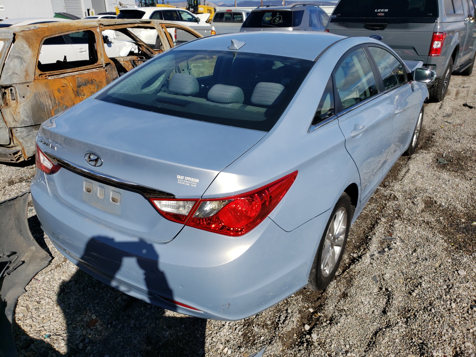 Photo 4 from auction – 2013 HYUNDAI SONATA GLS with VIN 5NPEB4AC4DH771442