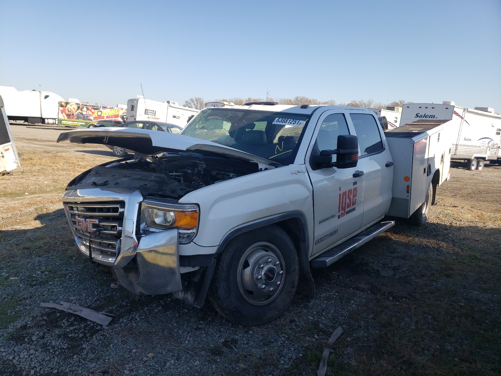 Photo 2 from auction – 2016 GMC SIERRA K35 with VIN 1GD42VC80GF259018
