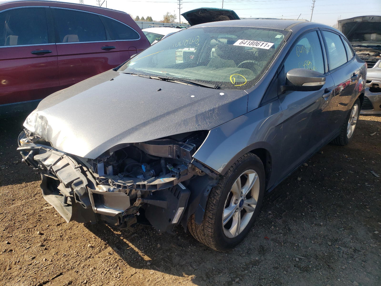 Photo 2 from auction – 2014 FORD FOCUS SE with VIN 1FADP3F26EL310396