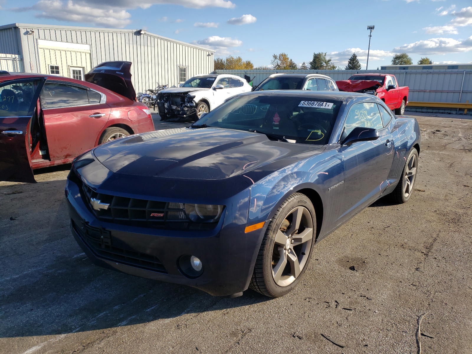 Photo 2 from auction – 2012 CHEVROLET CAMARO LT with VIN 2G1FB1E34C9150922