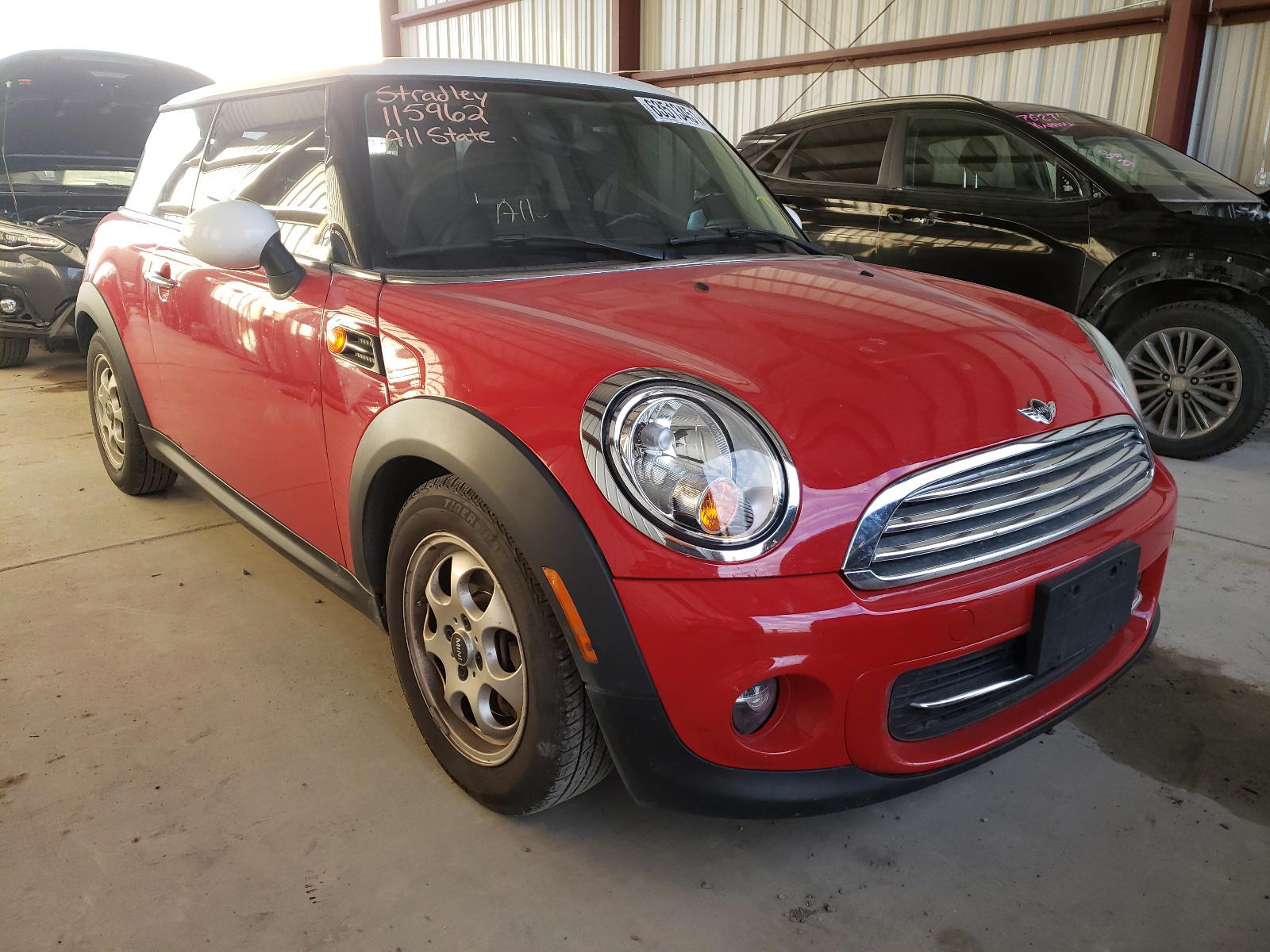 MINI COOPER 2013 with VIN WMWSU3C55DT680713 - Photo from auction