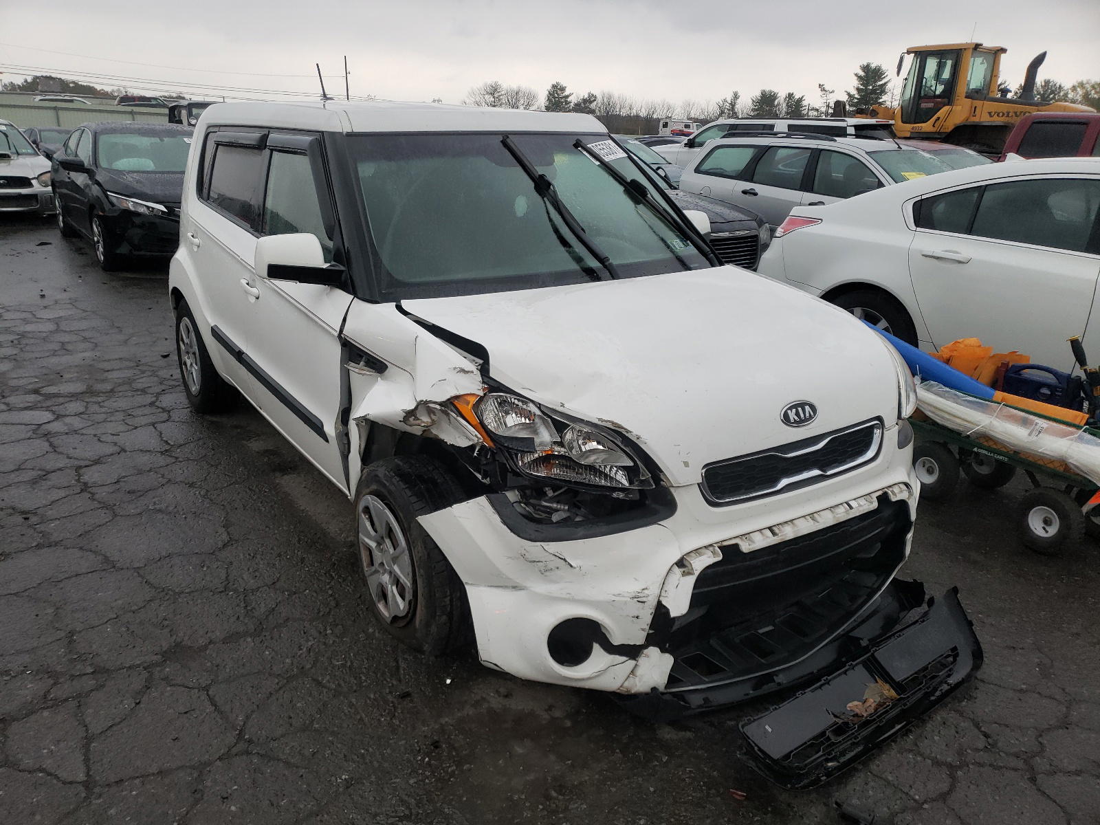 KIA SOUL 2012 with VIN KNDJT2A57C7460026 - Photo from auction
