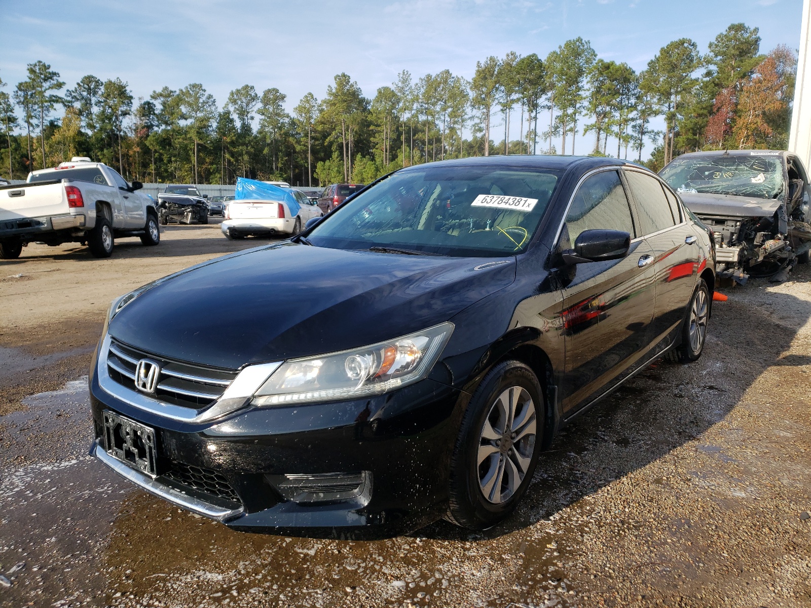 Photo 2 from auction – 2014 HONDA ACCORD LX with VIN 1HGCR2F33EA154785