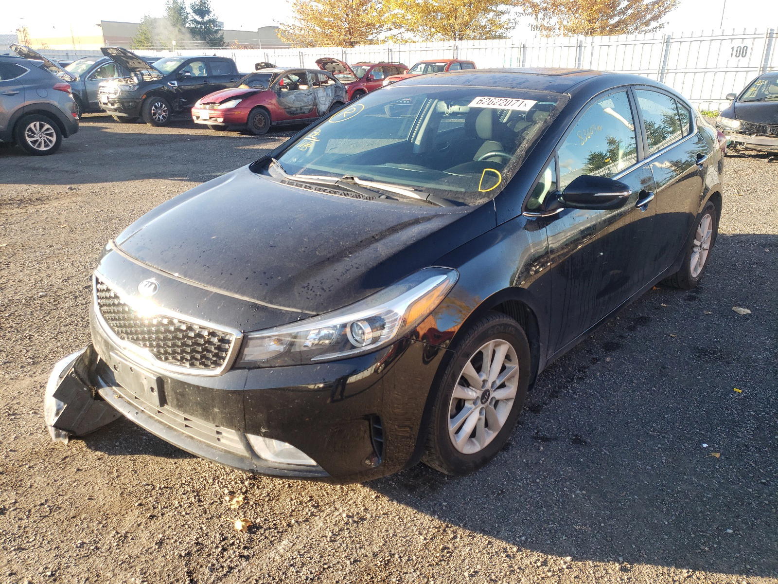 Photo 2 from auction – 2017 KIA FORTE EX with VIN 3KPFL4A84HE069662