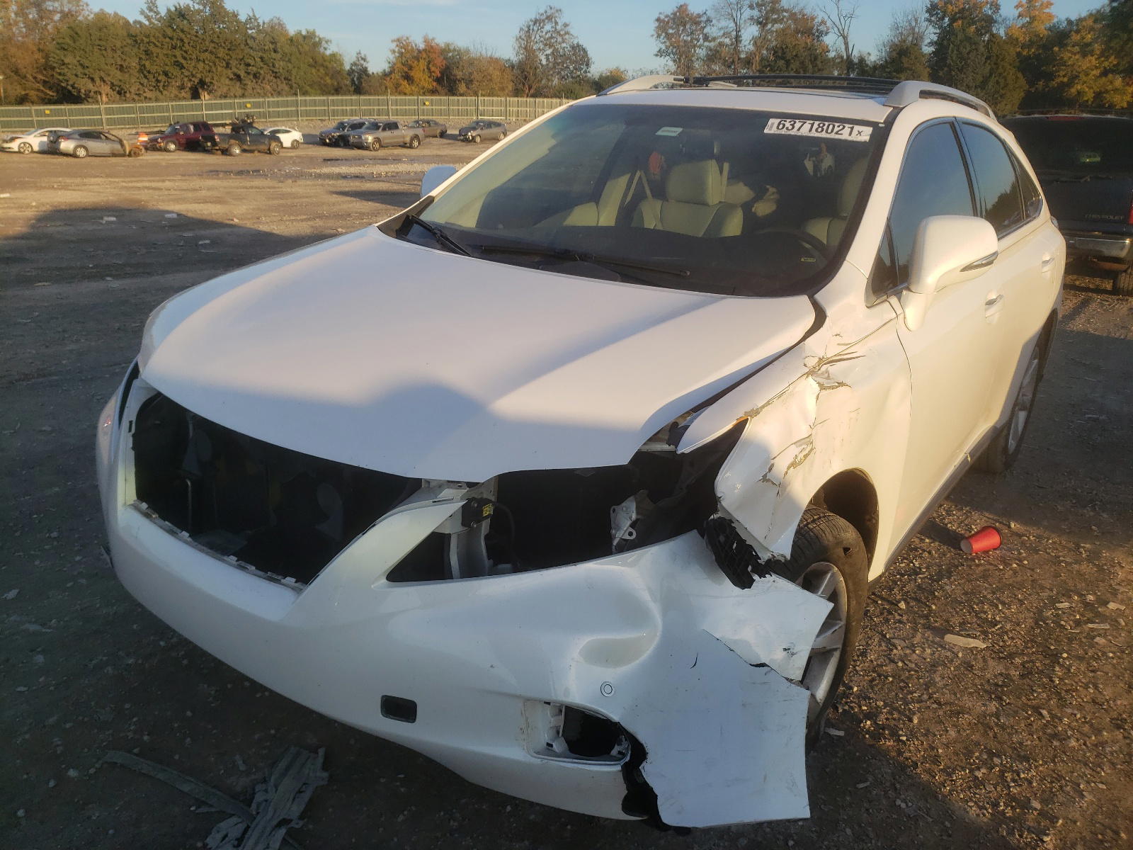 Photo 2 from auction – 2012 LEXUS RX 350 with VIN 2T2ZK1BA6CC068807