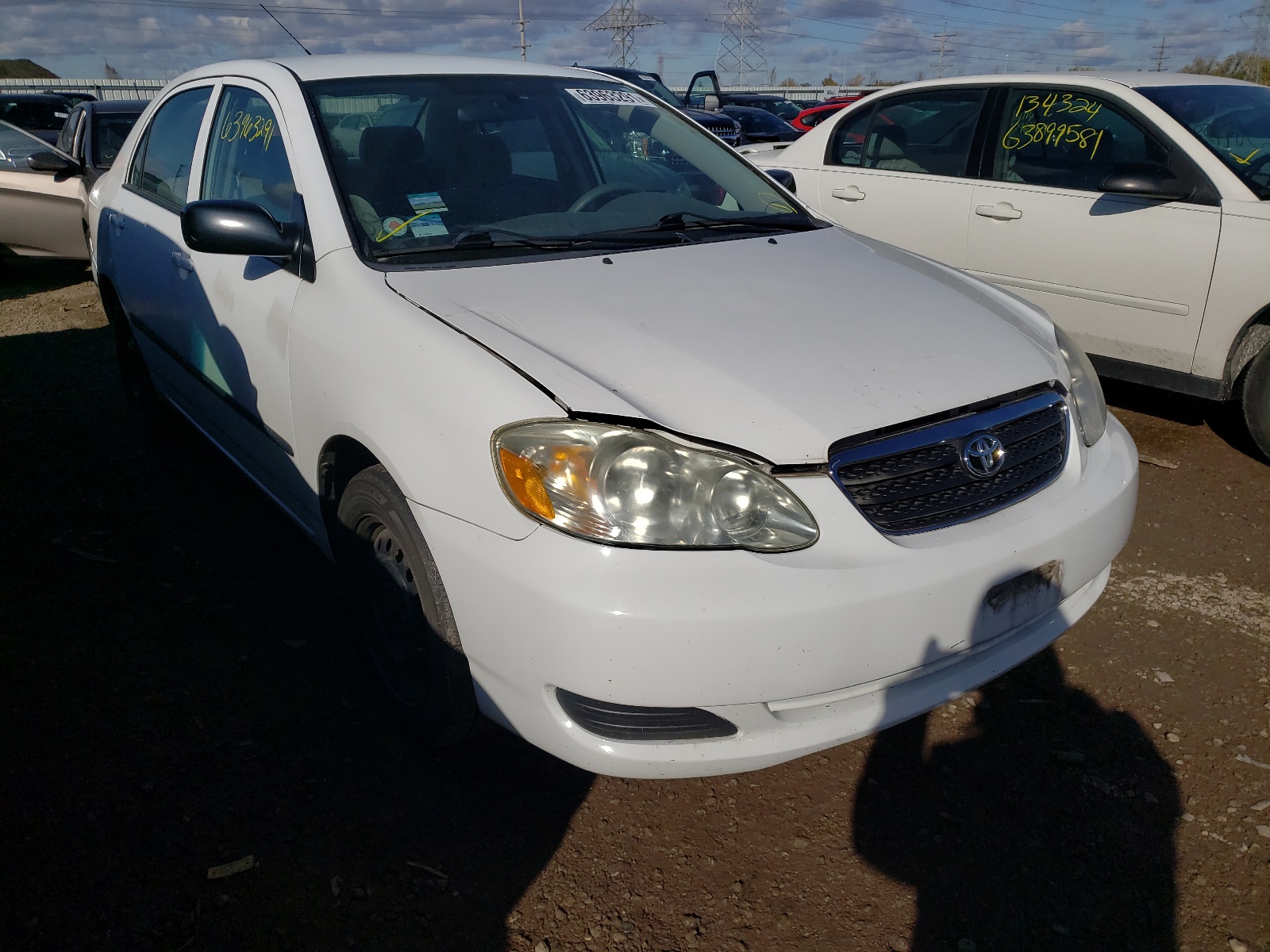 TOYOTA COROLLA CE 2007 with VIN 1NXBR32E17Z895179 - Photo from auction
