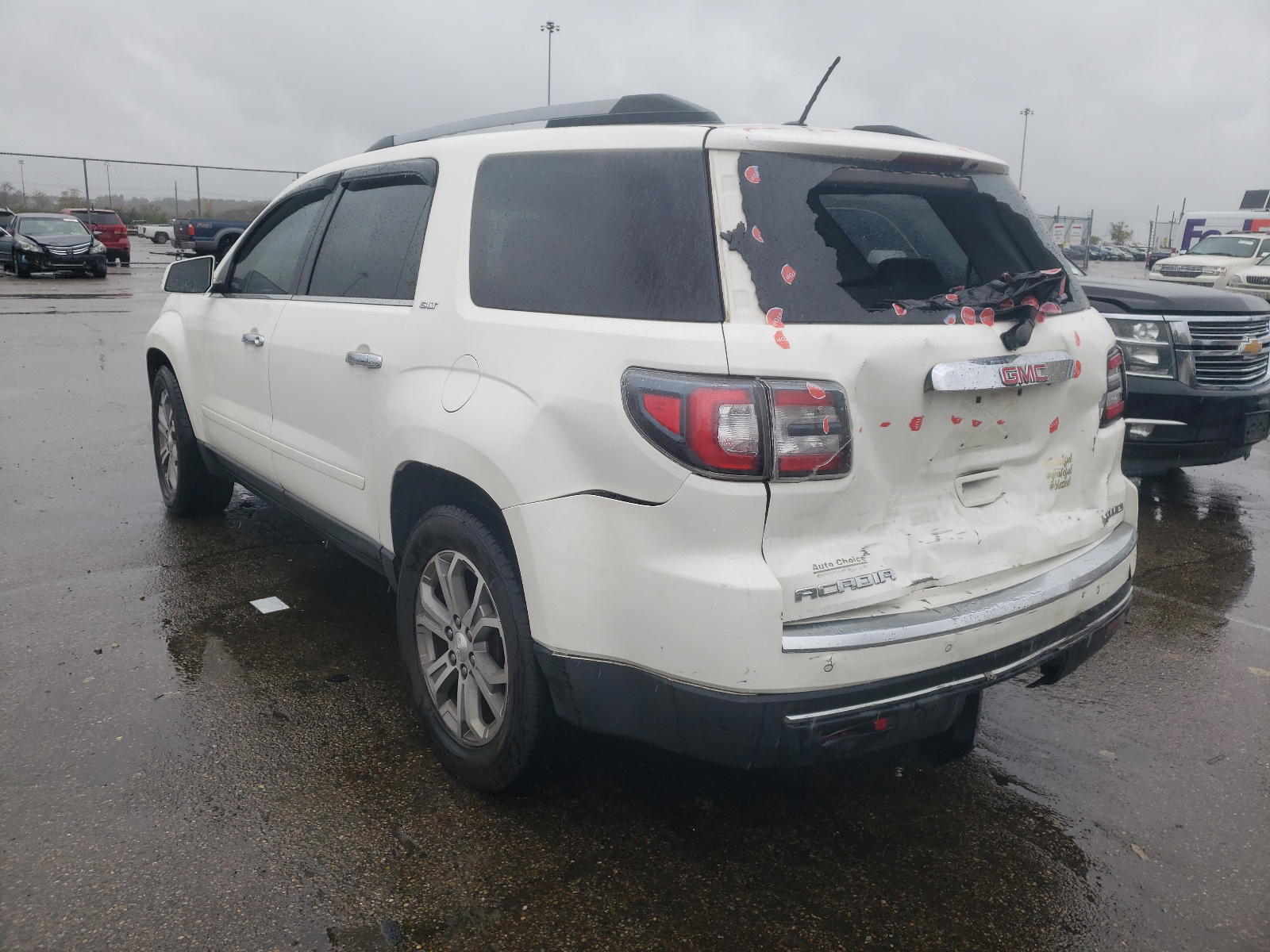 Photo 3 from auction – 2015 GMC ACADIA SLT with VIN 1GKKVRKD9FJ322190