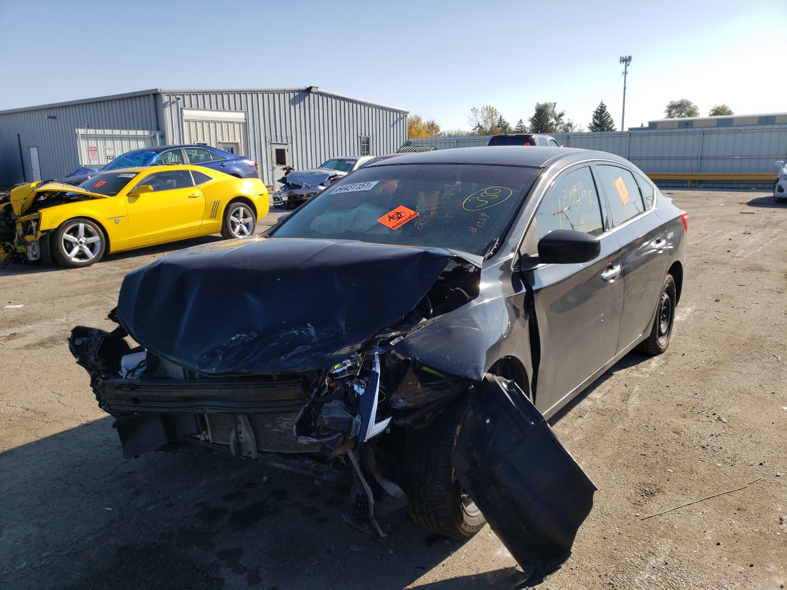 Photo 2 from auction – 2016 NISSAN SENTRA with VIN 3N1AB7AP3FY307246
