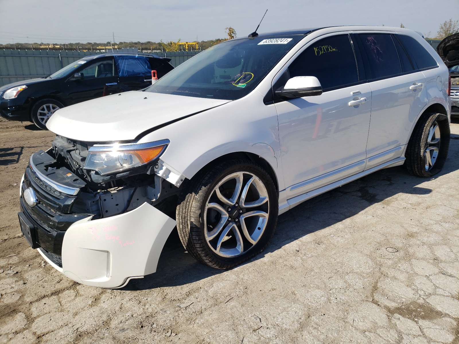 Photo 2 from auction – 2013 FORD EDGE SPORT with VIN 2FMDK4AK0DBA74067
