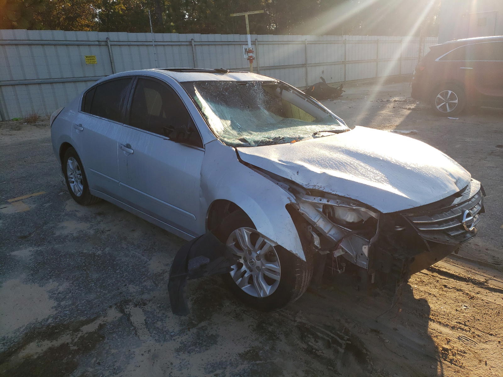 NISSAN ALTIMA BAS 2012 with VIN 1N4AL2AP7CC122480 - Photo from auction