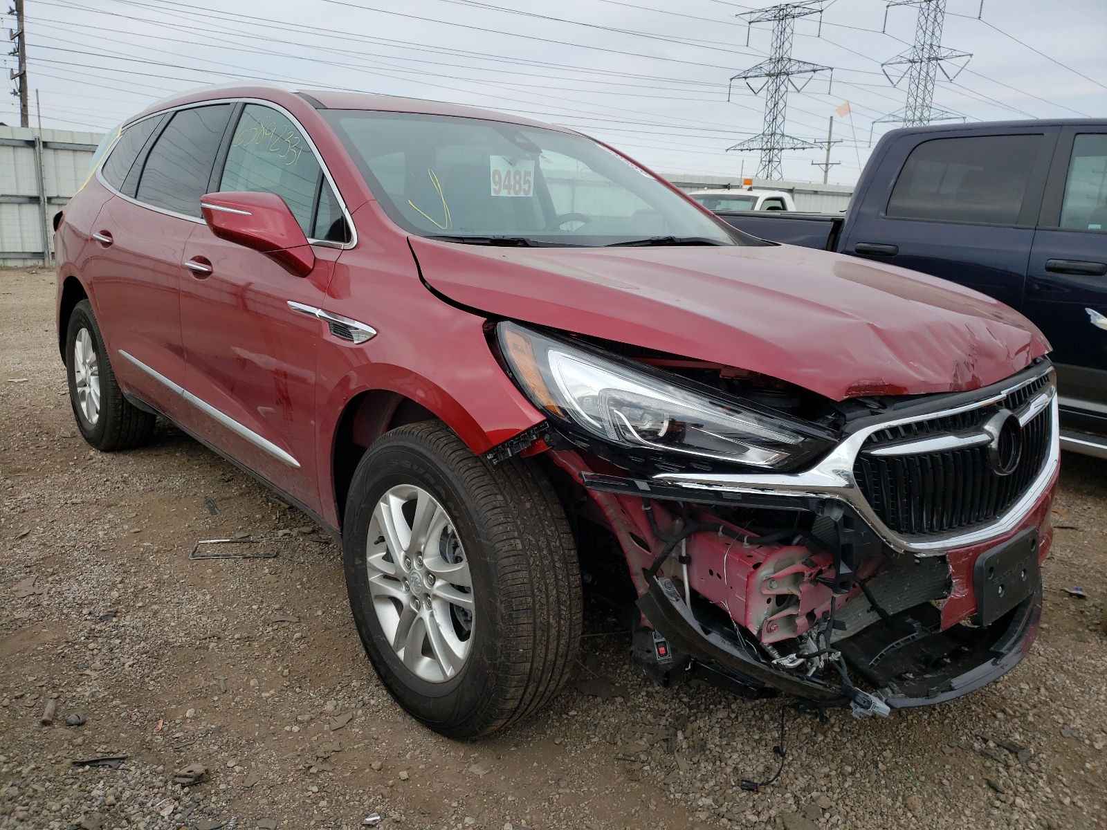 BUICK ENCLAVE PR 2021 with VIN 5GAERCKWXMJ235537 - Photo from auction
