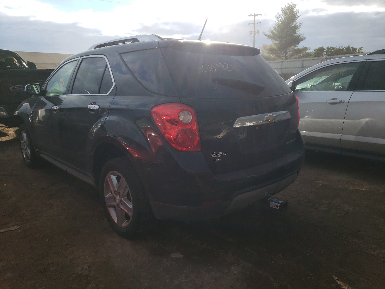 Photo 3 from auction – 2014 CHEVROLET EQUINOX LT with VIN 2GNFLHEKXE6335590