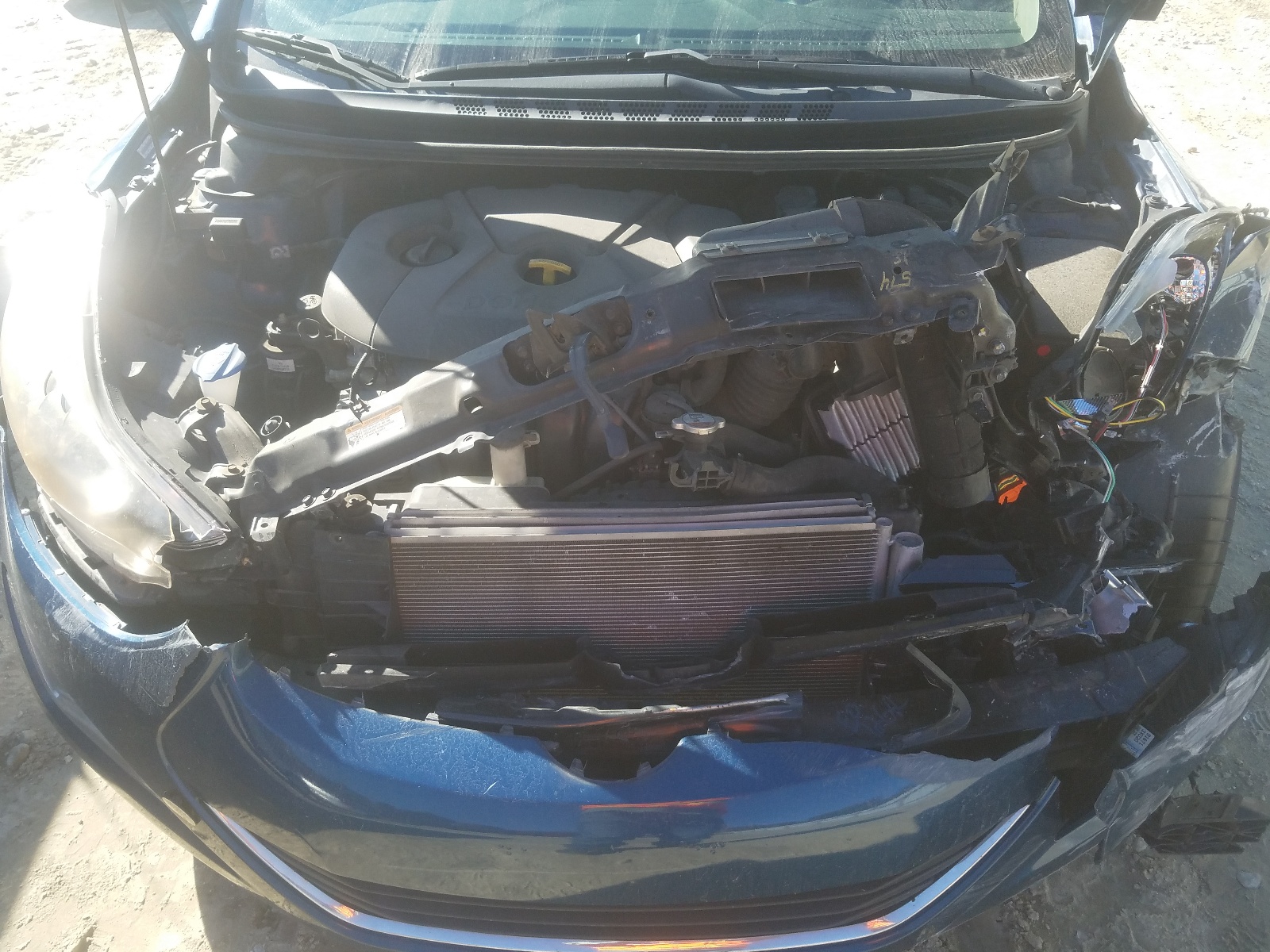 Photo 7 from auction – 2014 HYUNDAI ELANTRA with VIN KMHDH4AE4EU160230