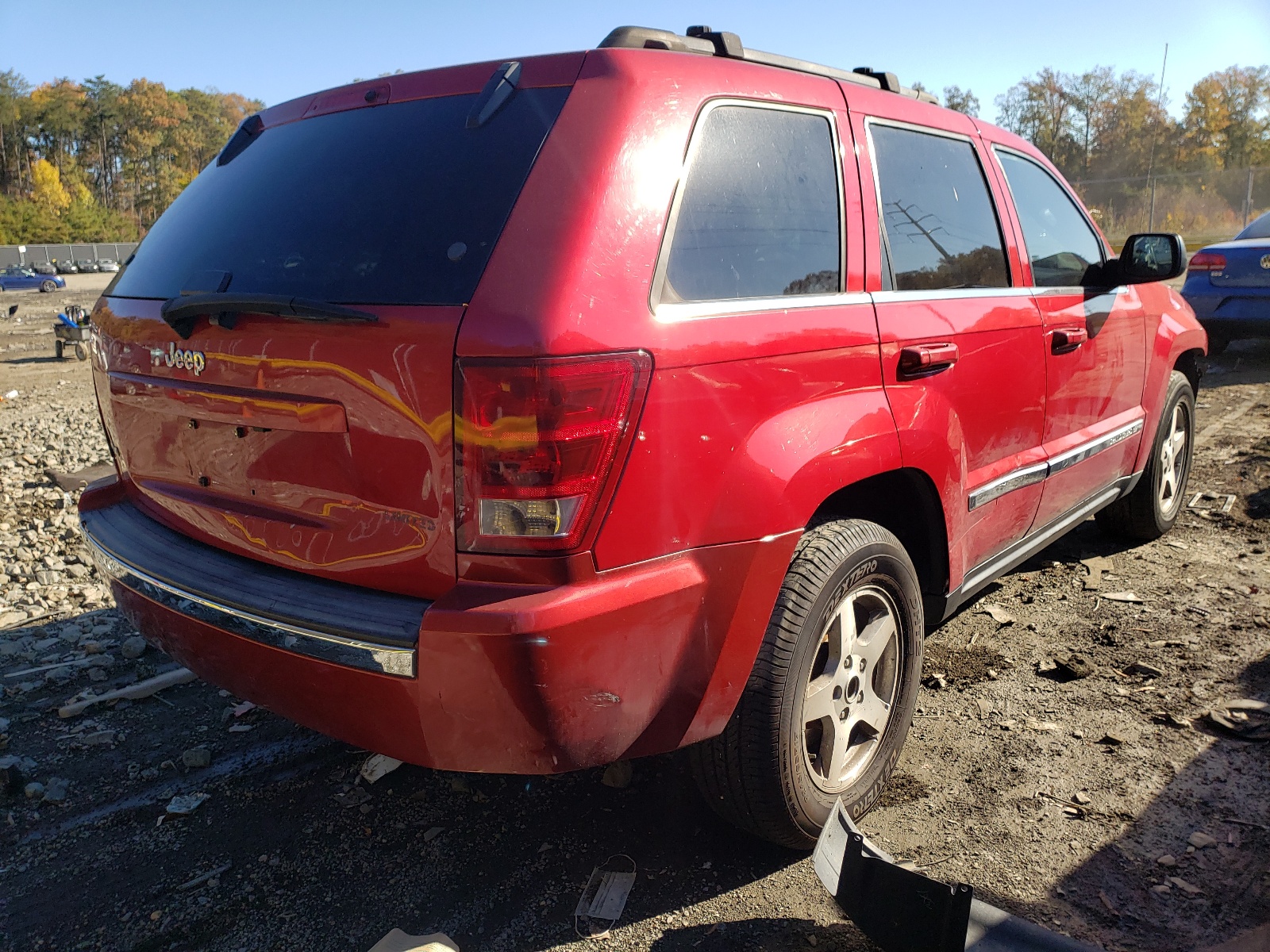Photo 4 from auction – 2005 JEEP GRAND CHER with VIN 1J4HR58N85C549077
