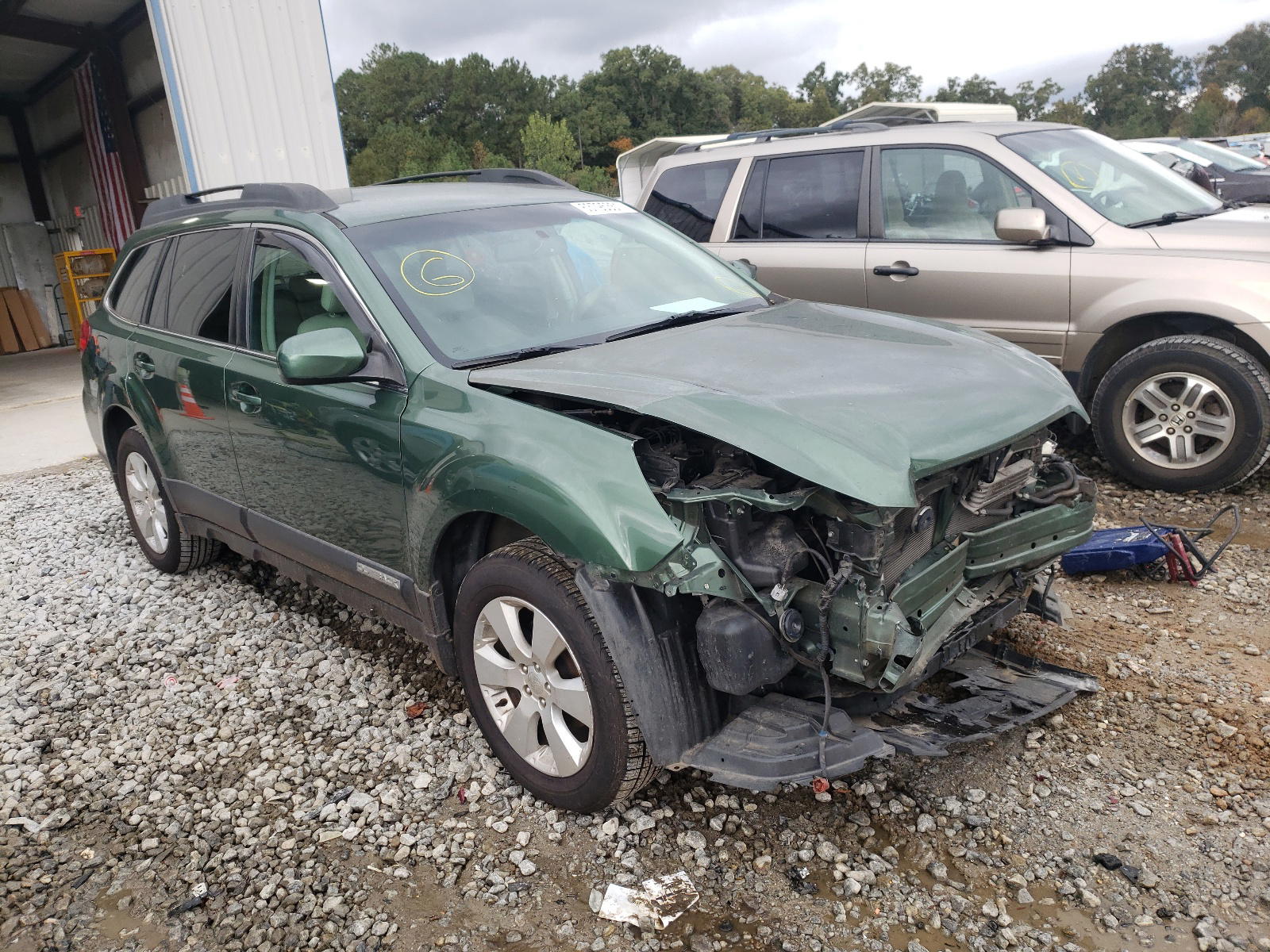 SUBARU OUTBACK 2. 2010 with VIN 4S4BRCCC1A3342123 - Photo from auction