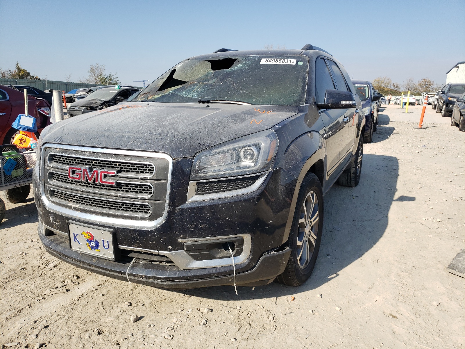 Photo 2 from auction – 2016 GMC ACADIA SLT with VIN 1GKKVSKD2GJ202501