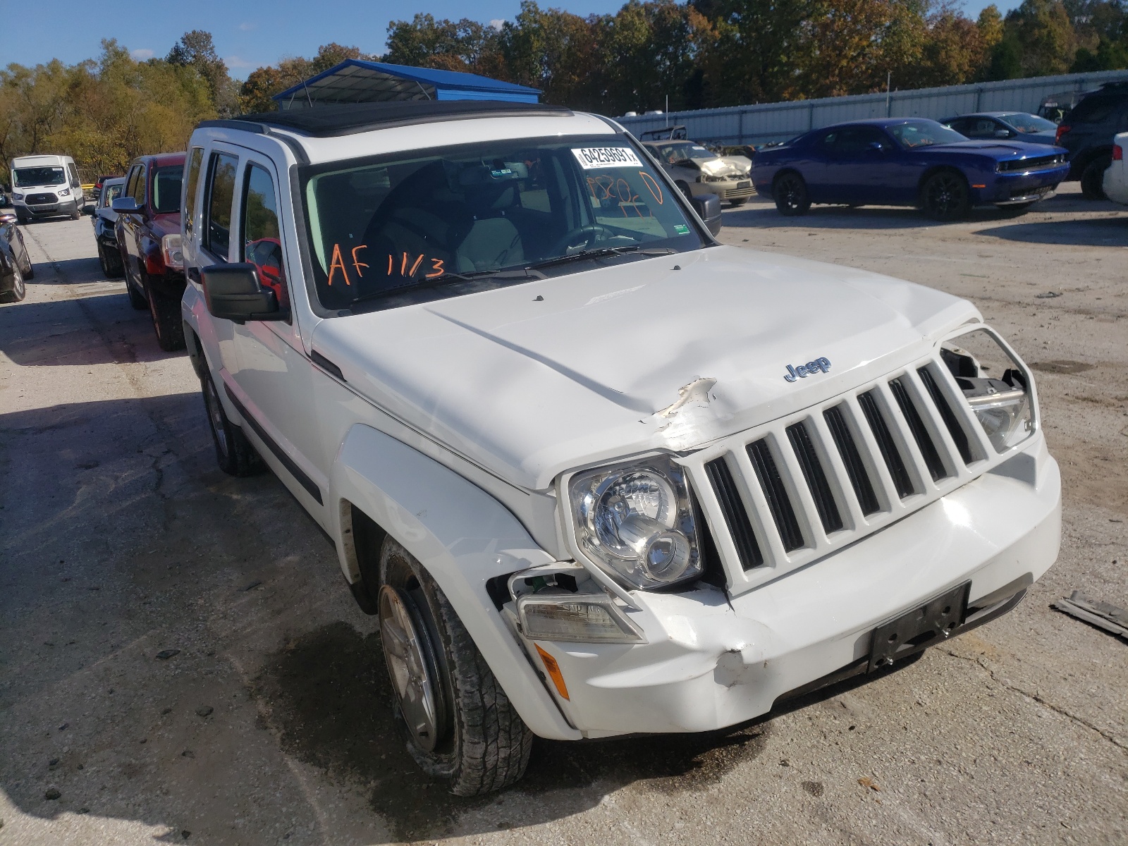Photo 1 from auction – 2012 JEEP LIBERTY SP with VIN 1C4PJMAK5CW162274