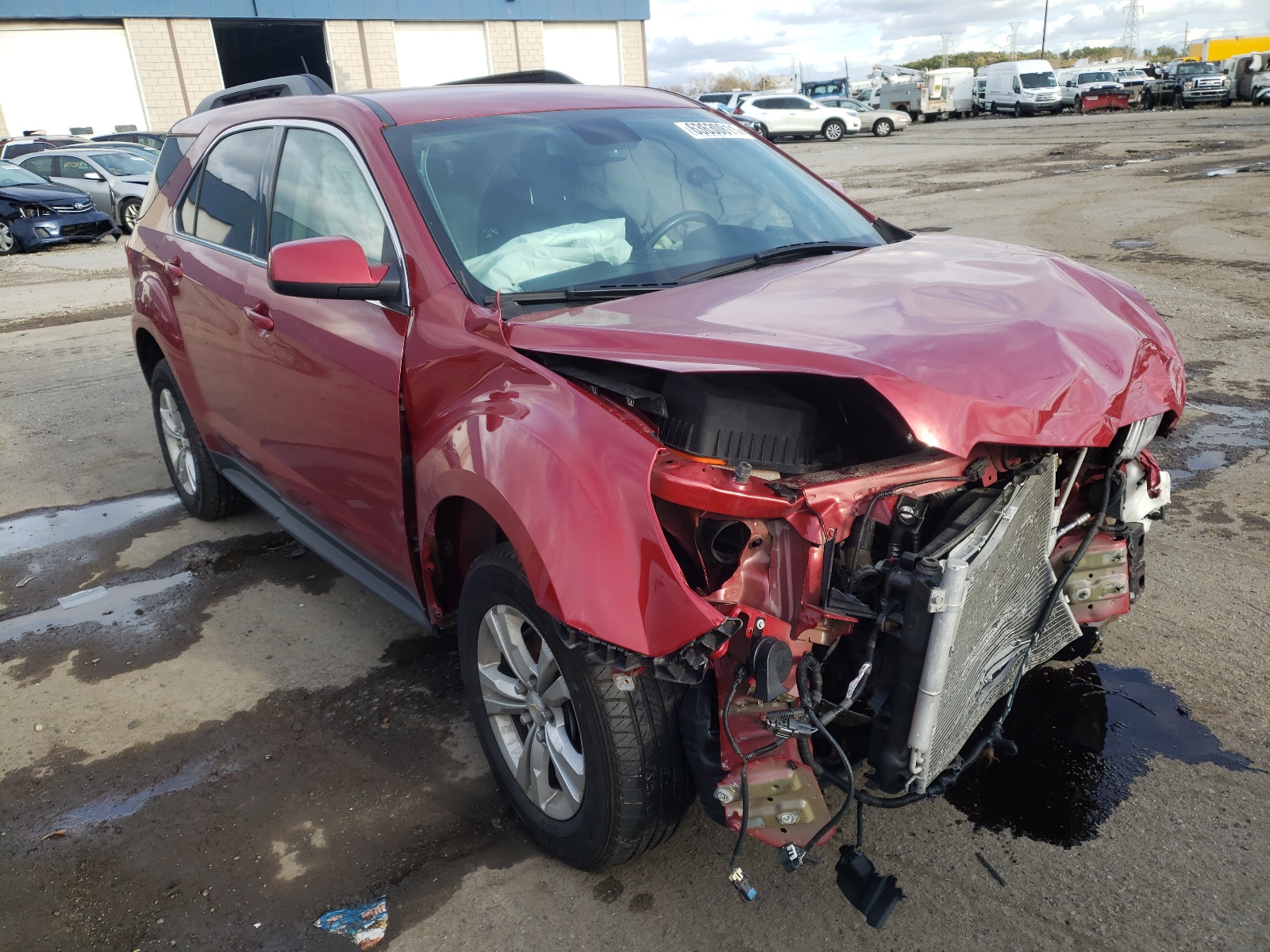 CHEVROLET EQUINOX LT 2014 with VIN 2GNALCEK5E6361320 - Photo from auction