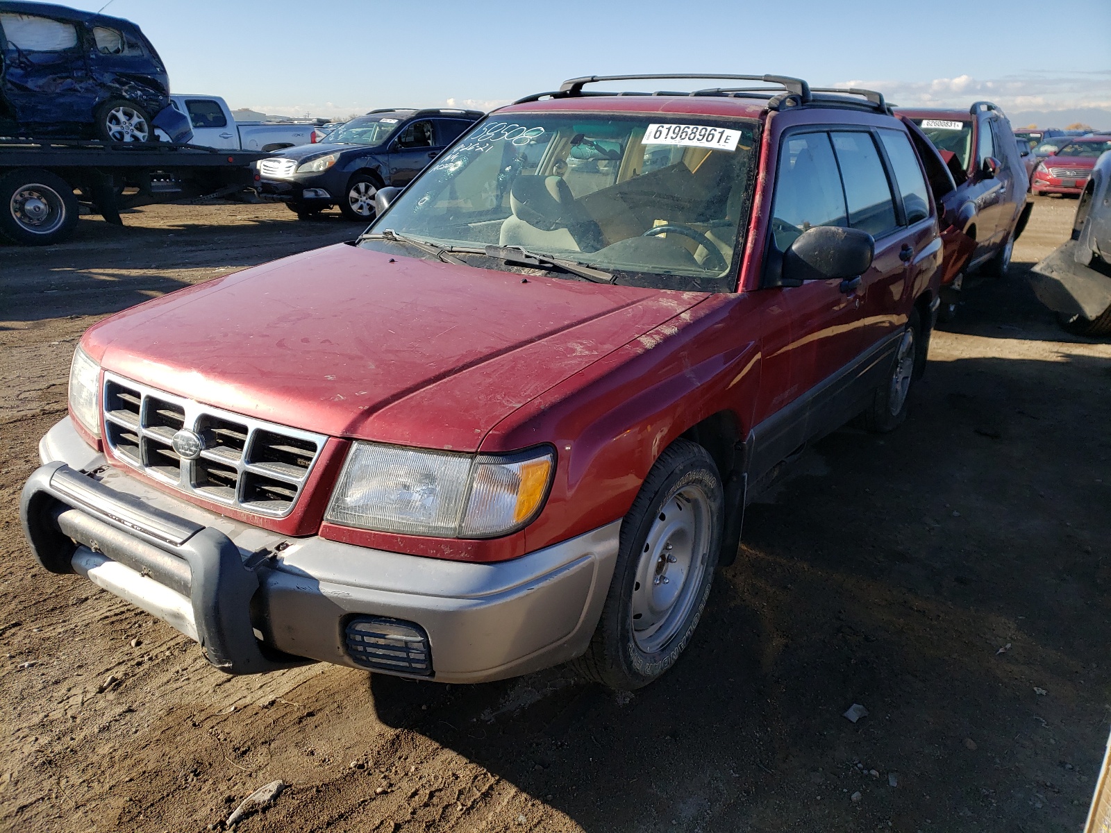 Photo 2 from auction – 1999 SUBARU FORESTER S with VIN JF1SF6552XG748609