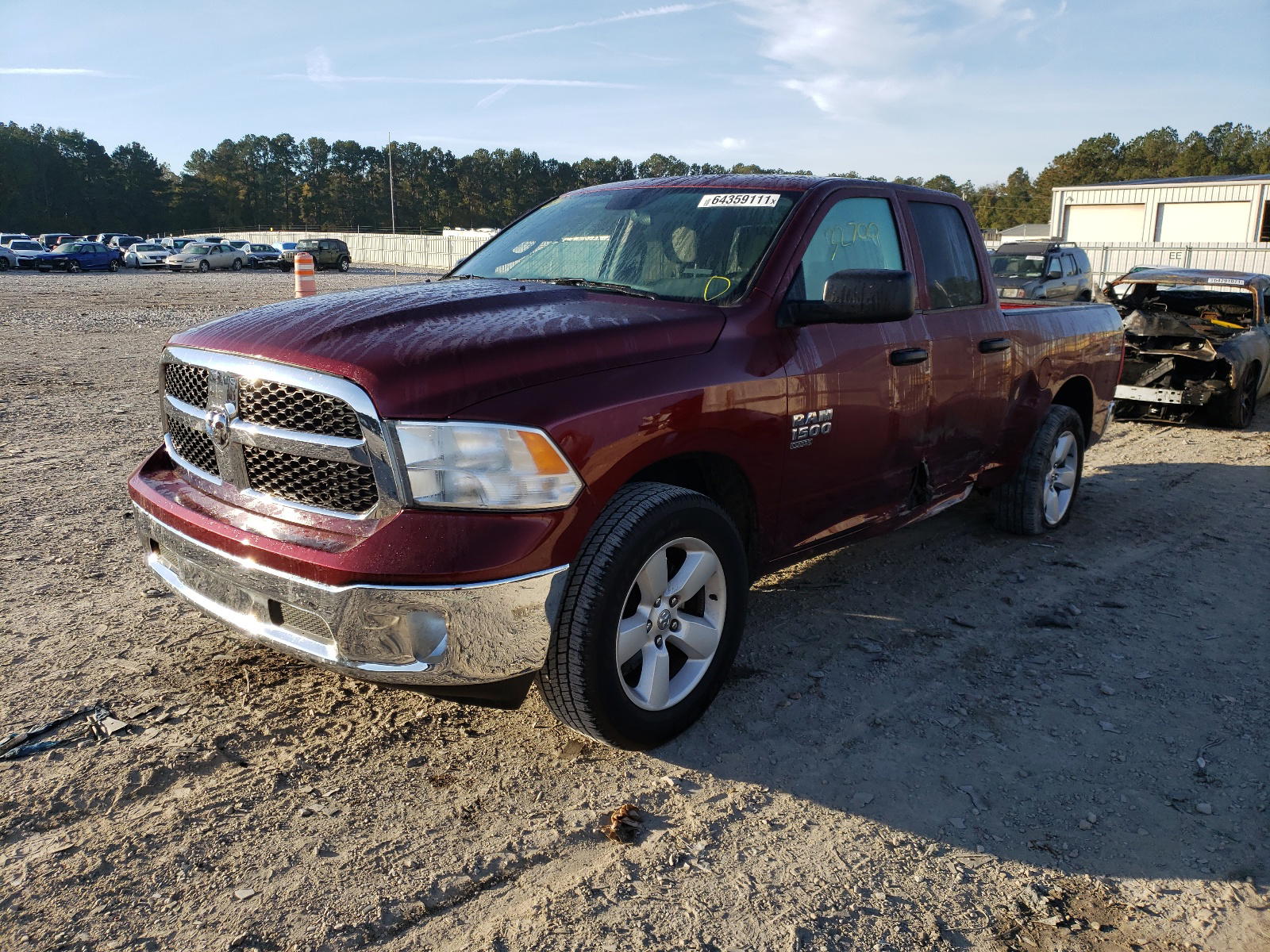 Photo 2 from auction – 2020 RAM 1500 CLASS with VIN 1C6RR6FG6LS151848