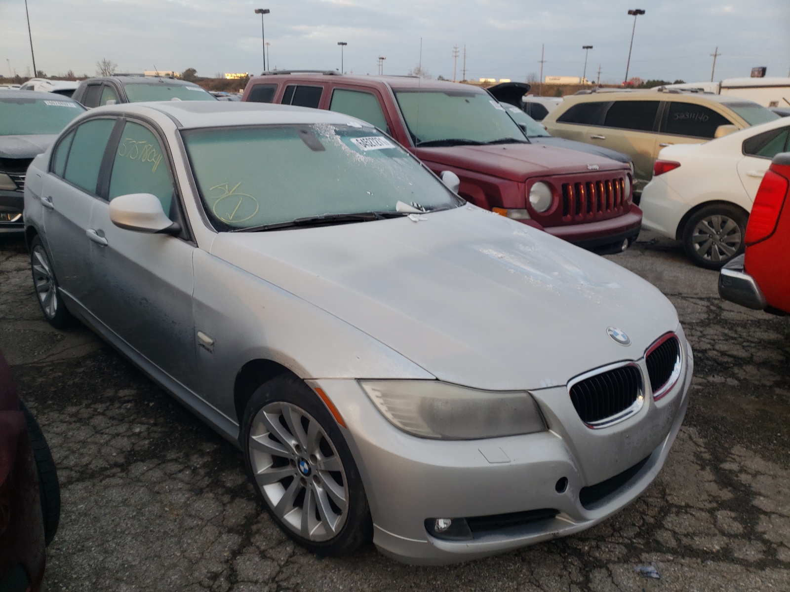 BMW 328 XI SUL 2011 with VIN WBAPK5C58BA660813 - Photo from auction