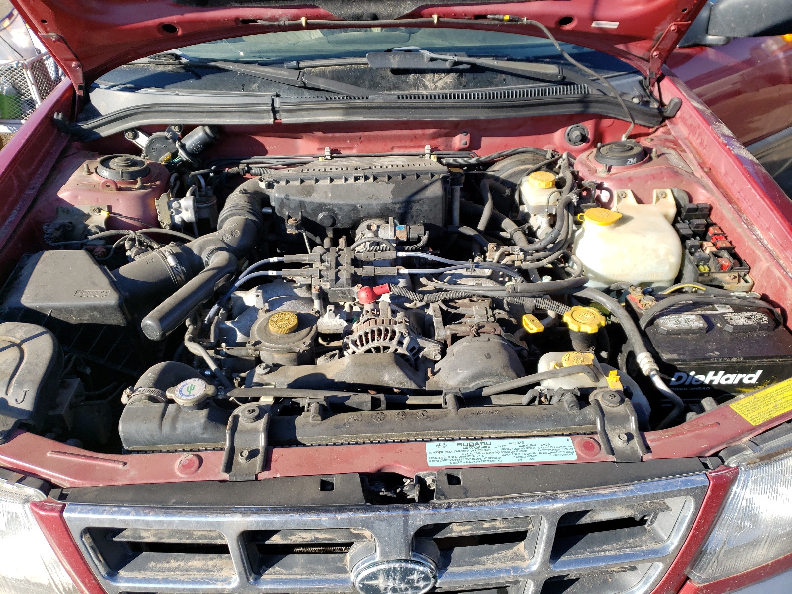 Photo 7 from auction – 1999 SUBARU FORESTER S with VIN JF1SF6552XG748609