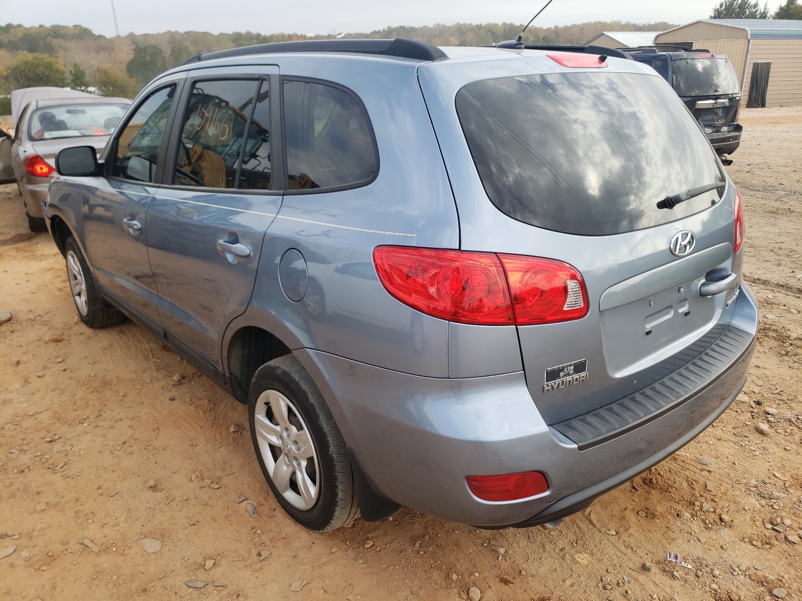 Photo 3 from auction – 2009 HYUNDAI SANTA FE G with VIN 5NMSG13D09H305911