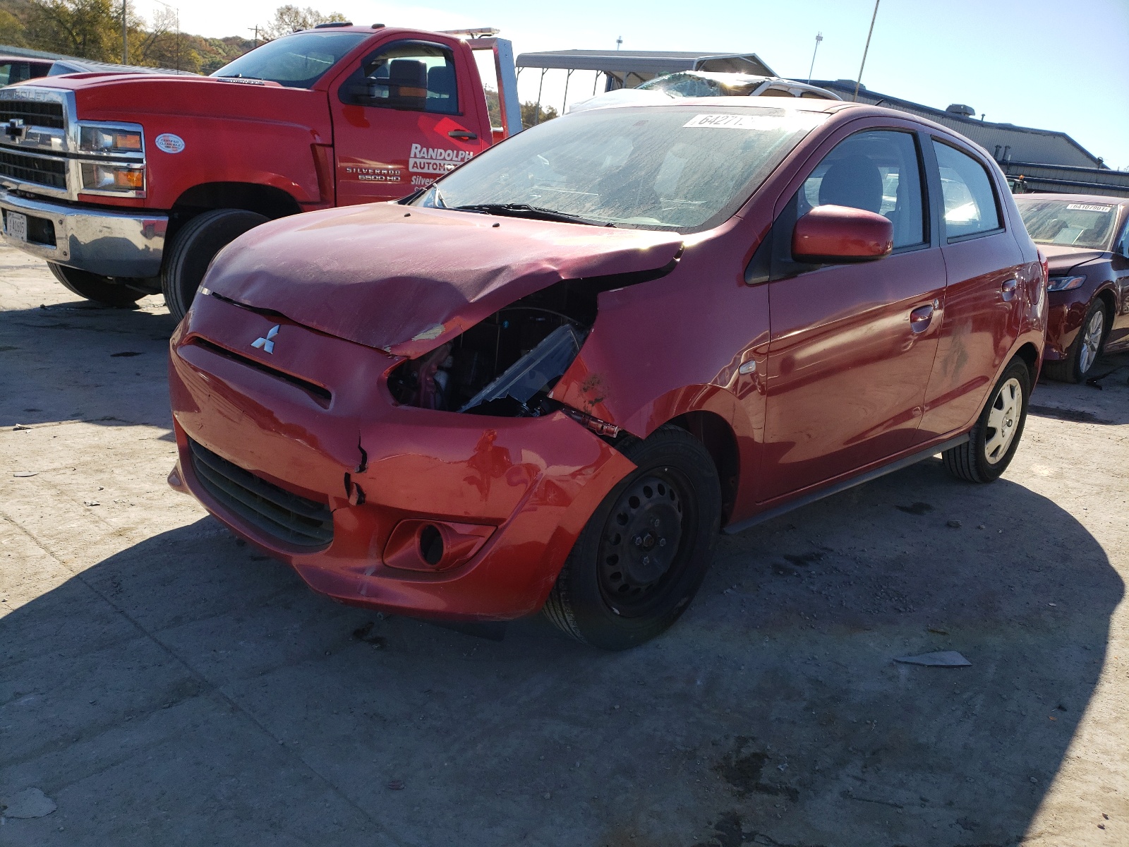 Photo 2 from auction – 2015 MITSUBISHI MIRAGE DE with VIN ML32A3HJ8FH038268