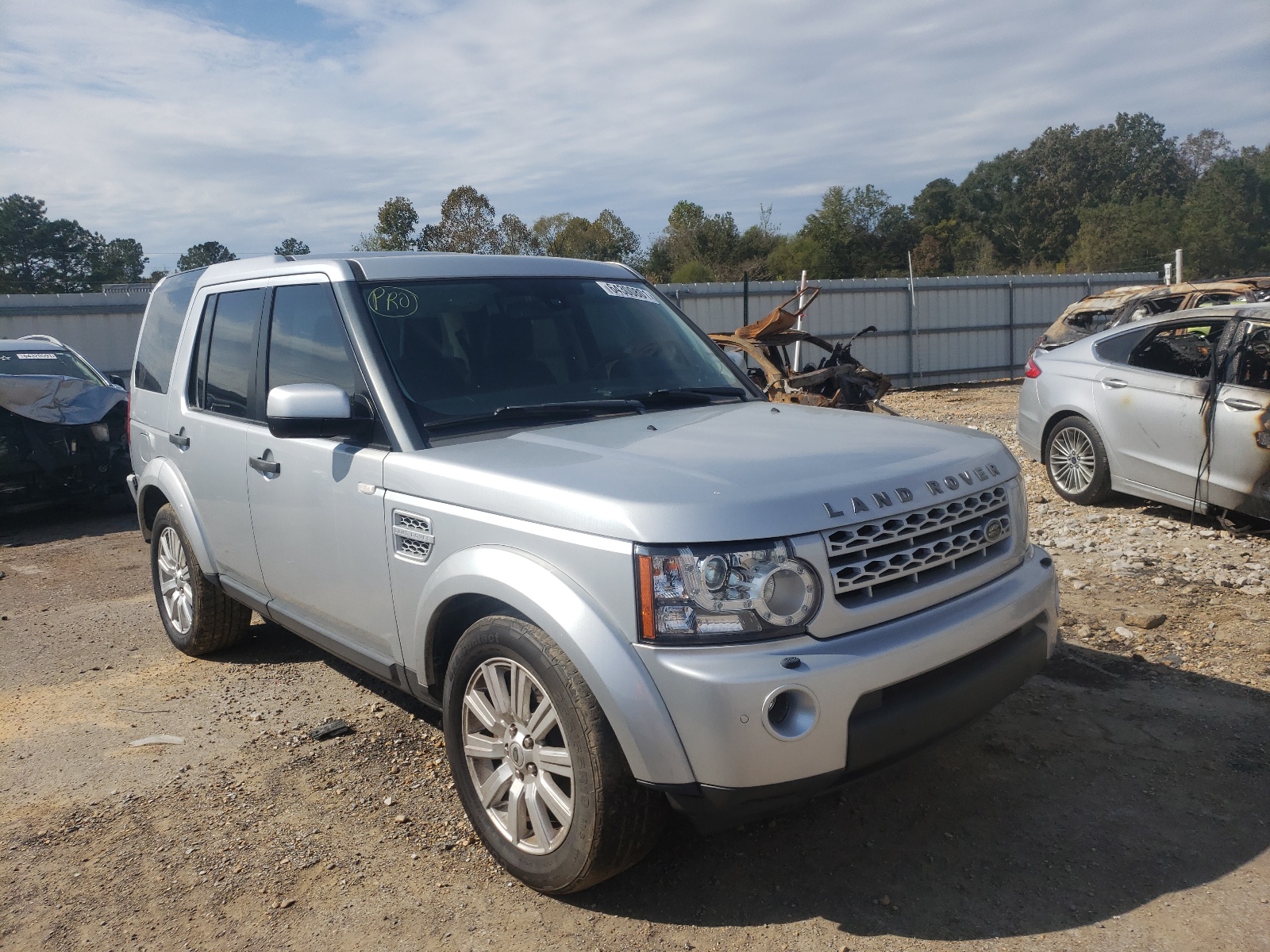 LAND ROVER LR4 HSE 2013 with VIN SALAG2D42DA683837 - Photo from auction
