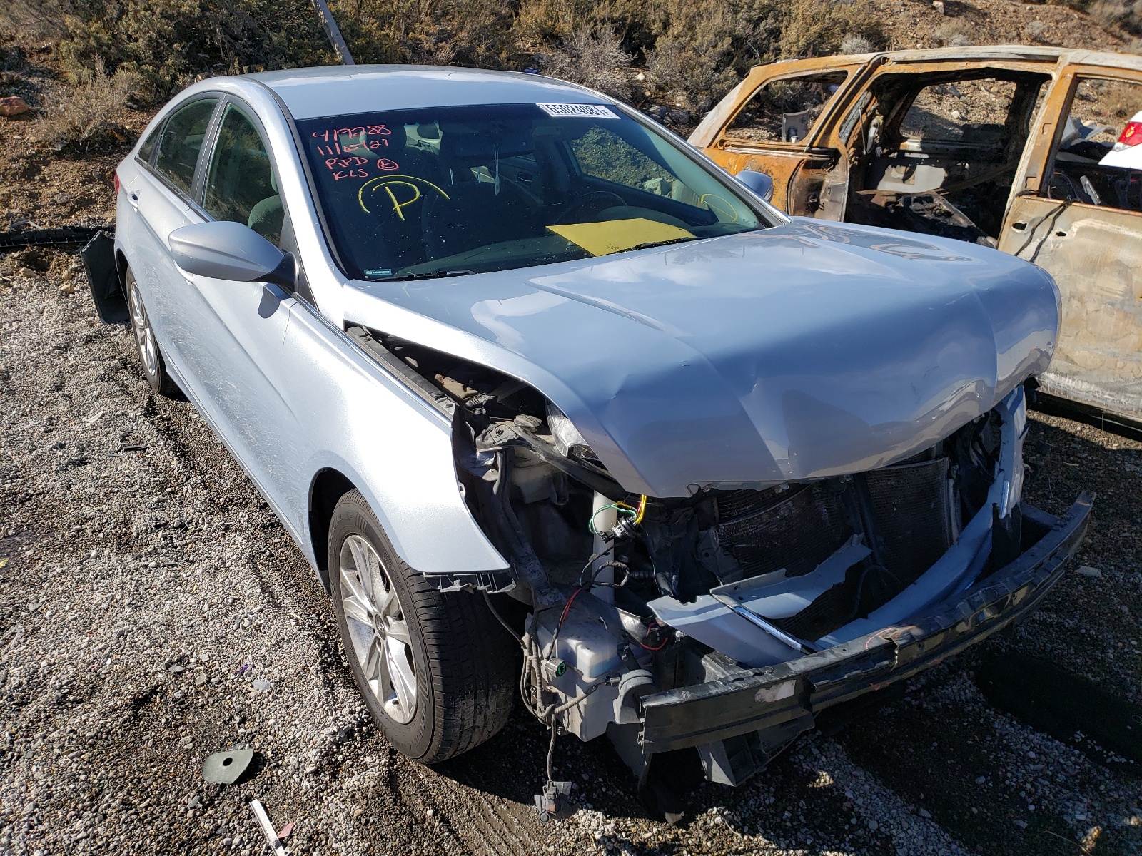 Photo 1 from auction – 2013 HYUNDAI SONATA GLS with VIN 5NPEB4AC4DH771442