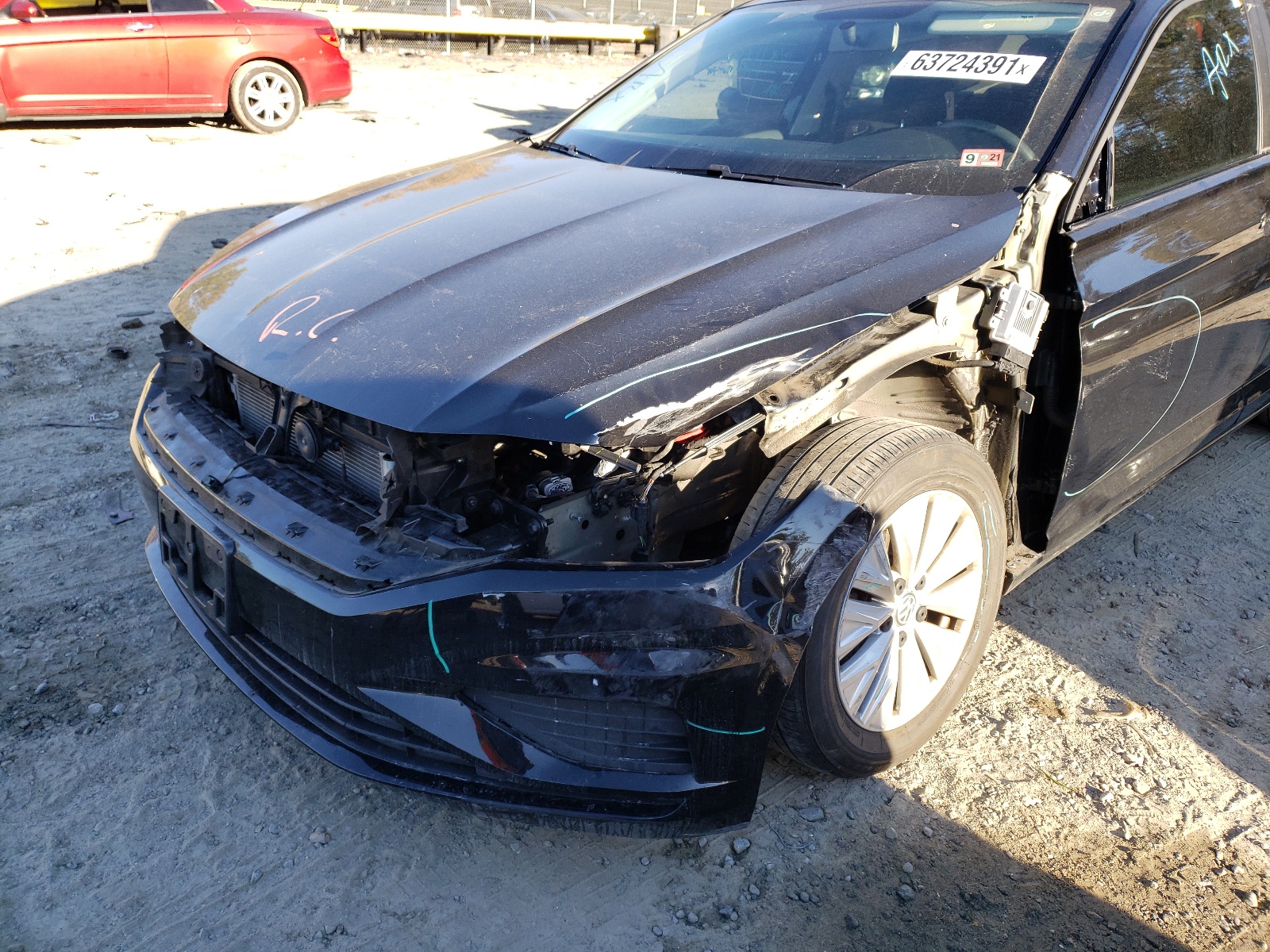 Photo 9 from auction – 2019 VOLKSWAGEN JETTA S with VIN 3VWC57BU2KM141995