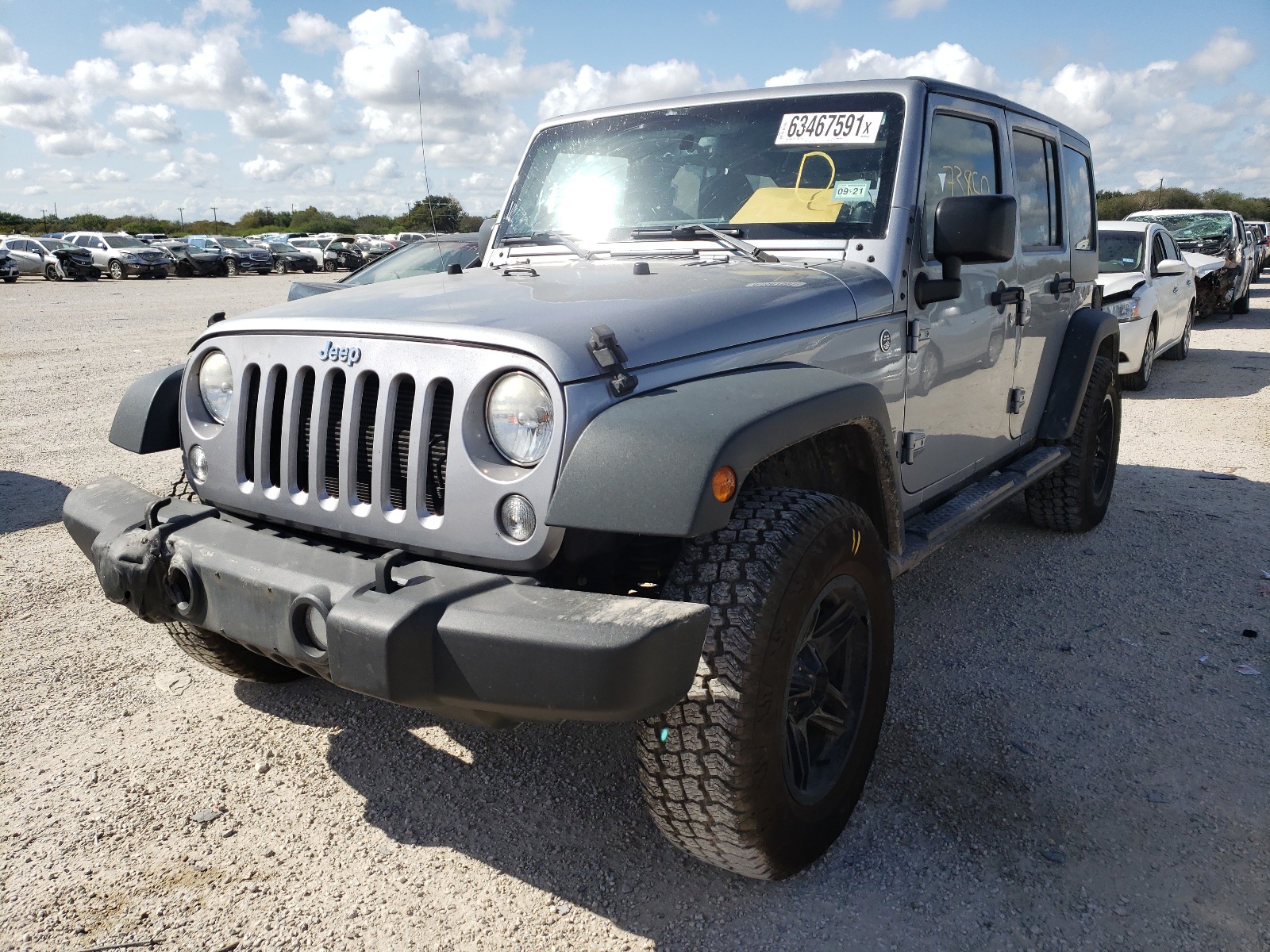 Photo 12 from auction – 2014 JEEP WRANGLER U with VIN 1C4BJWDG6EL320297