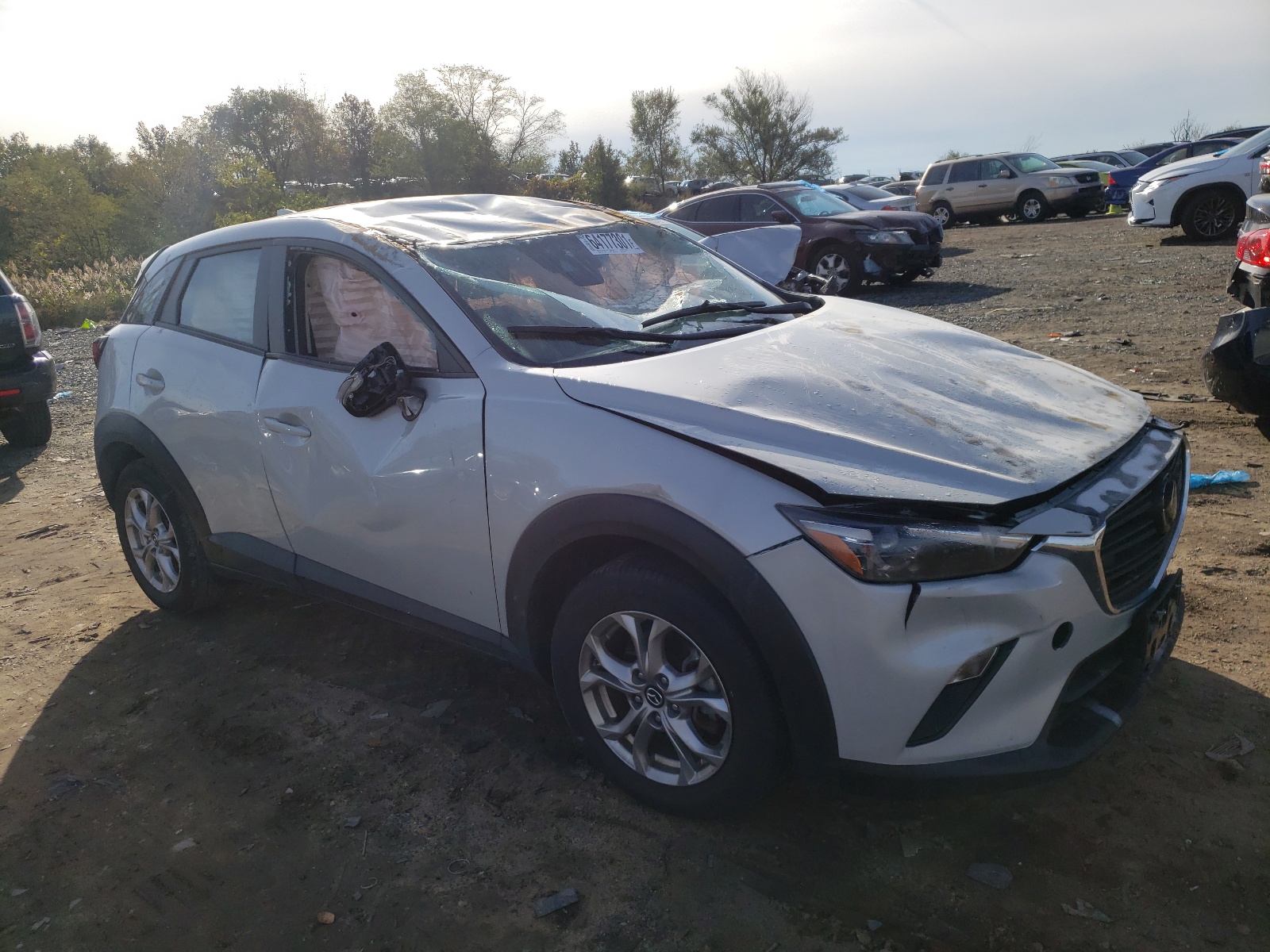 Photo 1 from auction – 2020 MAZDA CX-3 SPORT with VIN JM1DKDB70L1474333