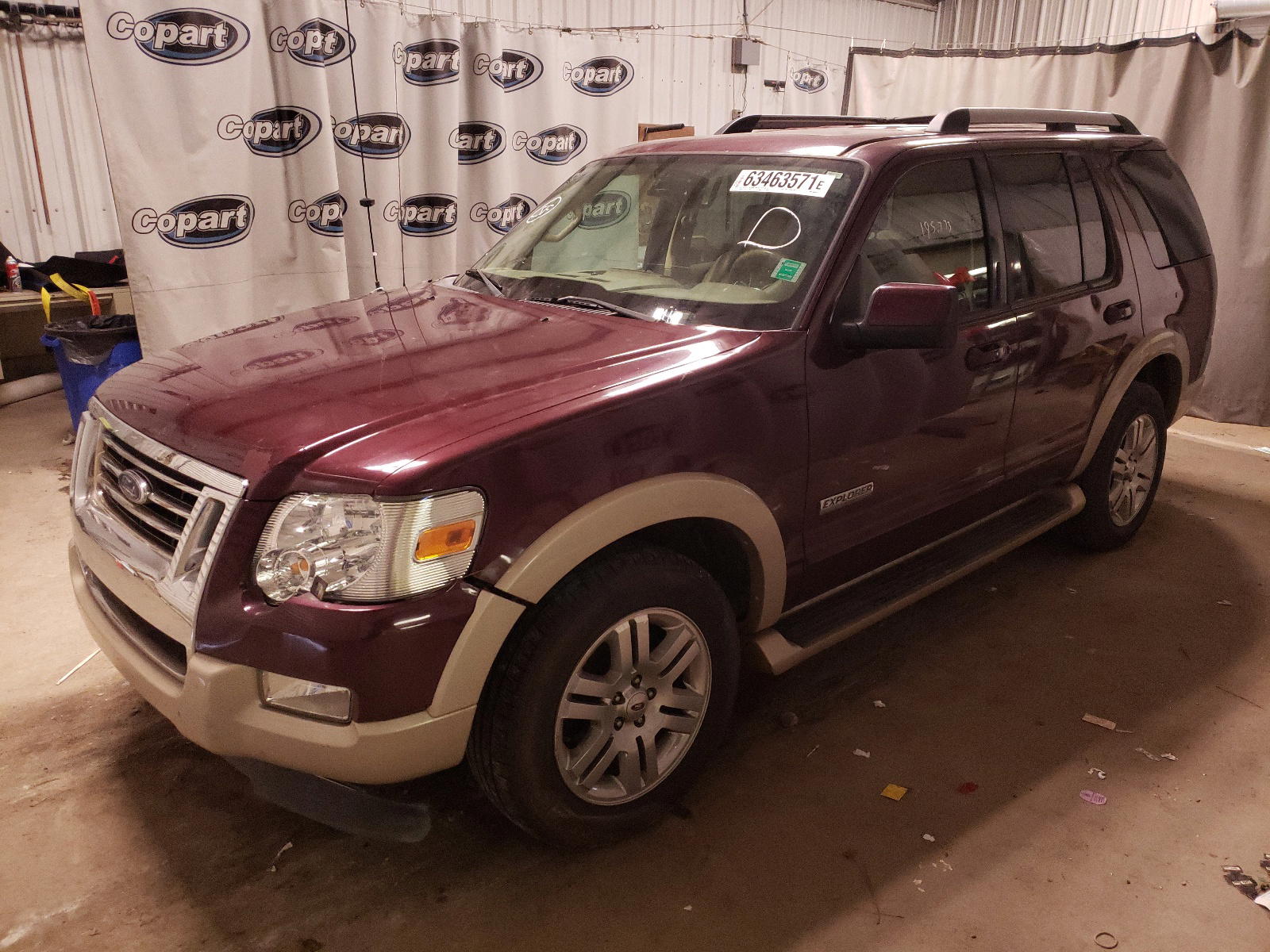 Photo 2 from auction – 2007 FORD EXPLORER E with VIN 1FMEU74E47UB86245